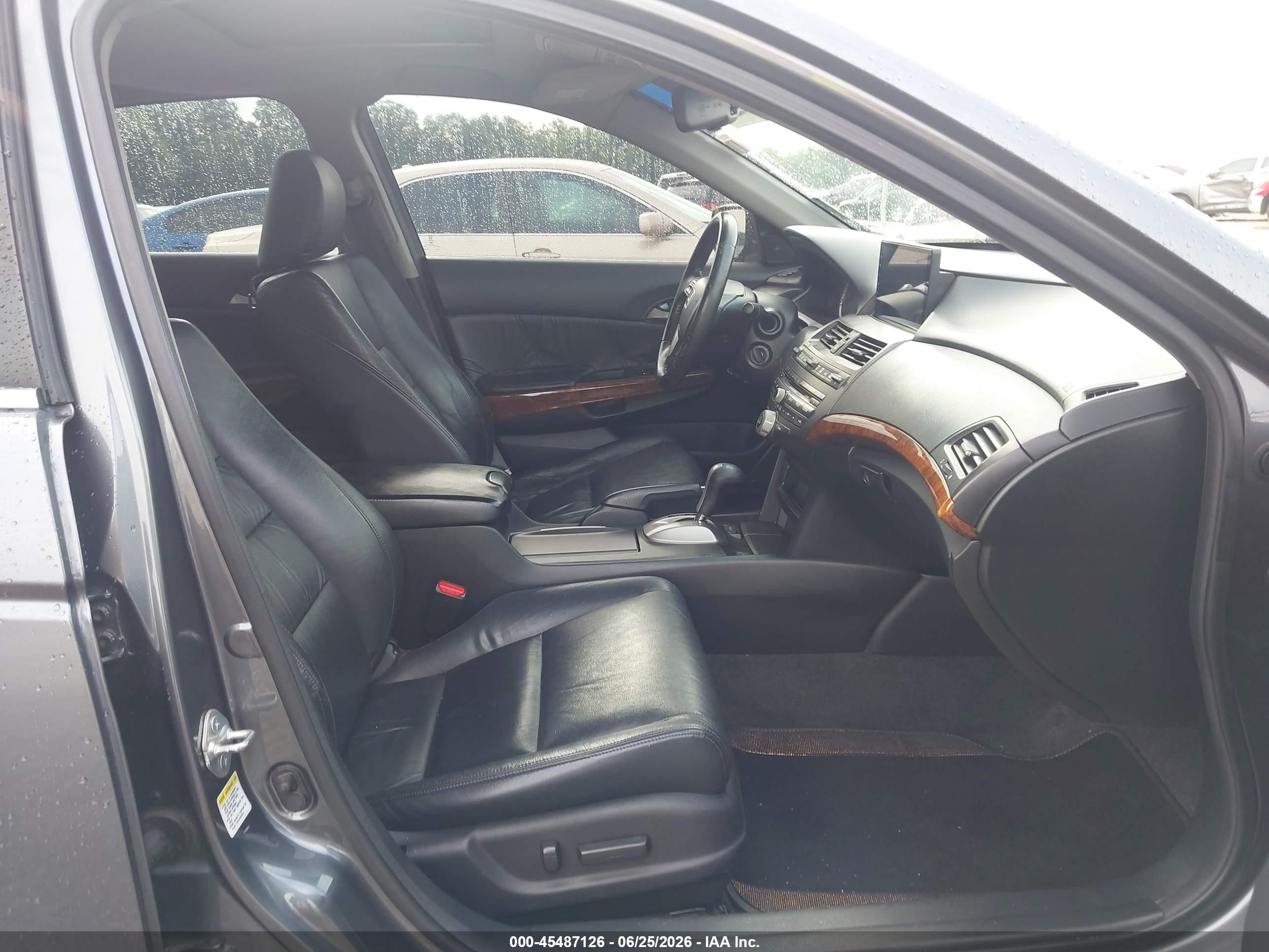 2012 Honda Accord 3.5 Ex-l Gray vin: 1HGCP3F84CA015270