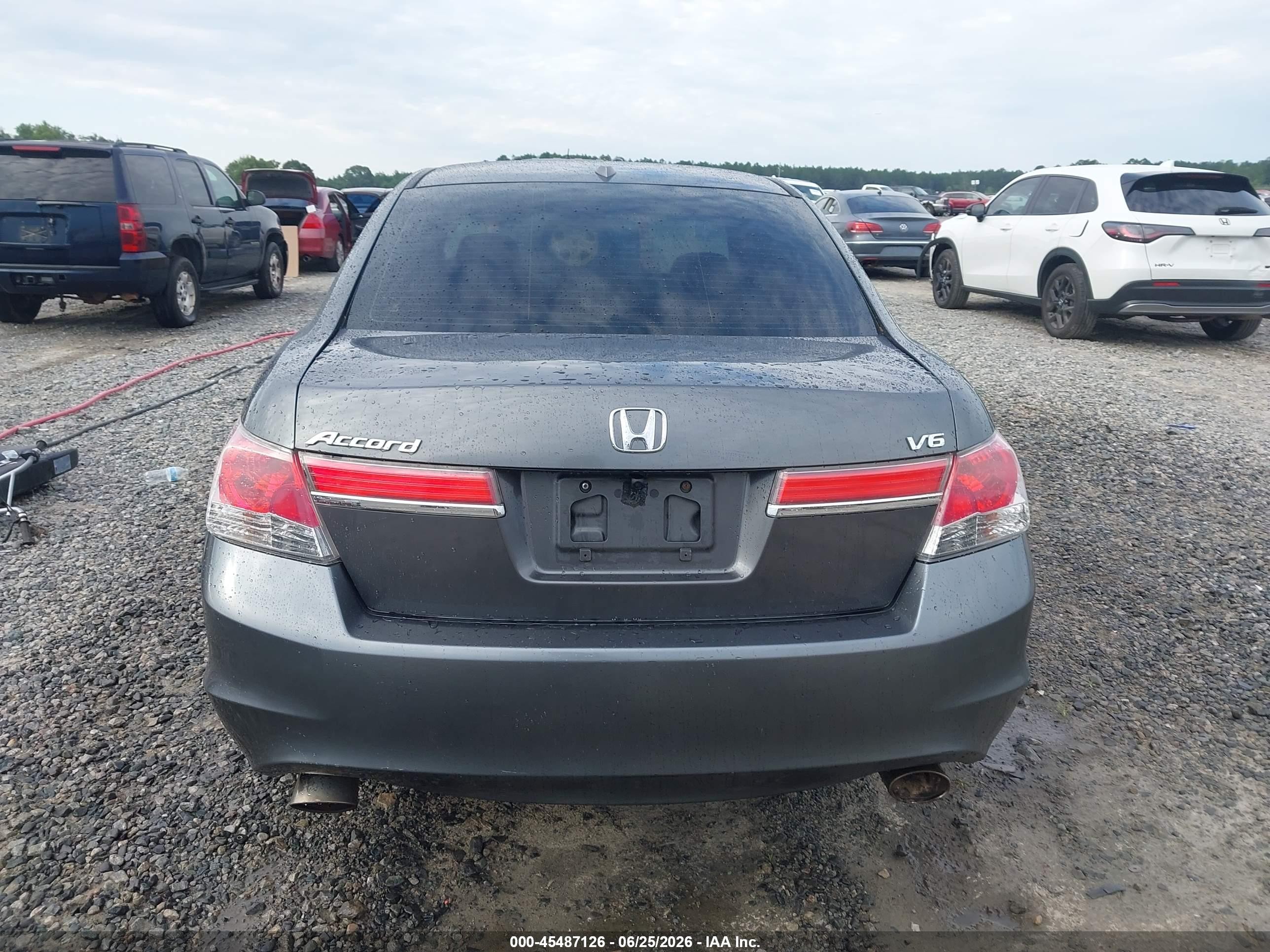 2012 Honda Accord 3.5 Ex-l Gray vin: 1HGCP3F84CA015270