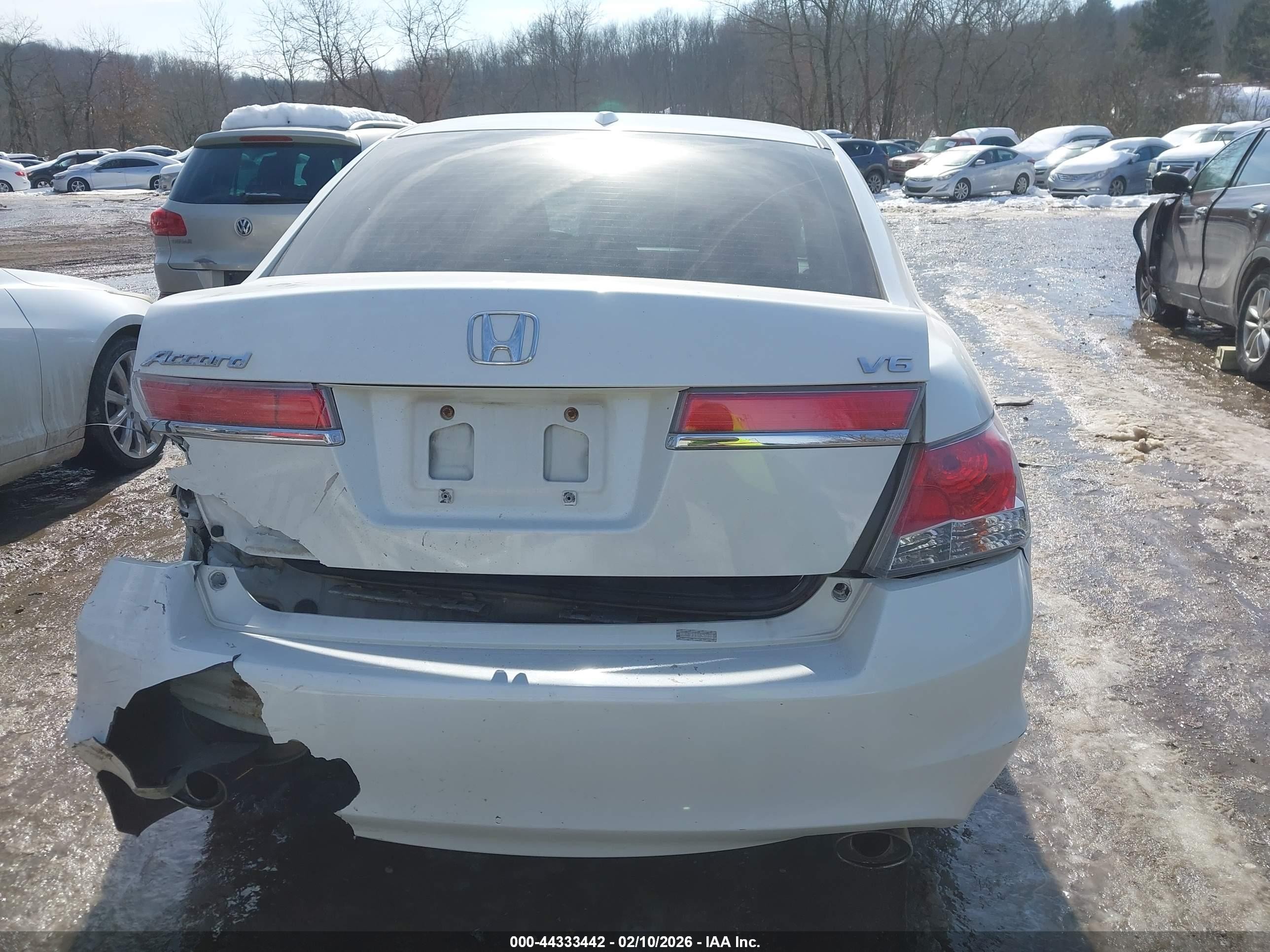 2012 Honda Accord Sdn 3.5 Ex-l/ex-l White vin: 1HGCP3F84CA018945