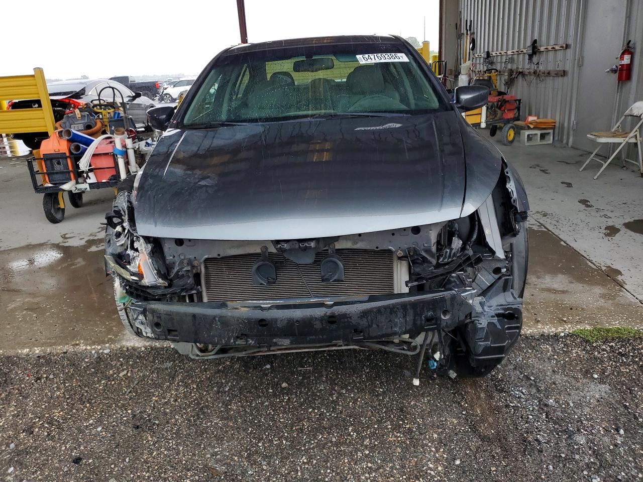 2012 Honda Accord Exl Gray vin: 1HGCP3F84CA020386