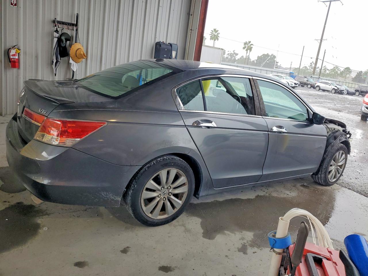 2012 Honda Accord Exl Gray vin: 1HGCP3F84CA020386