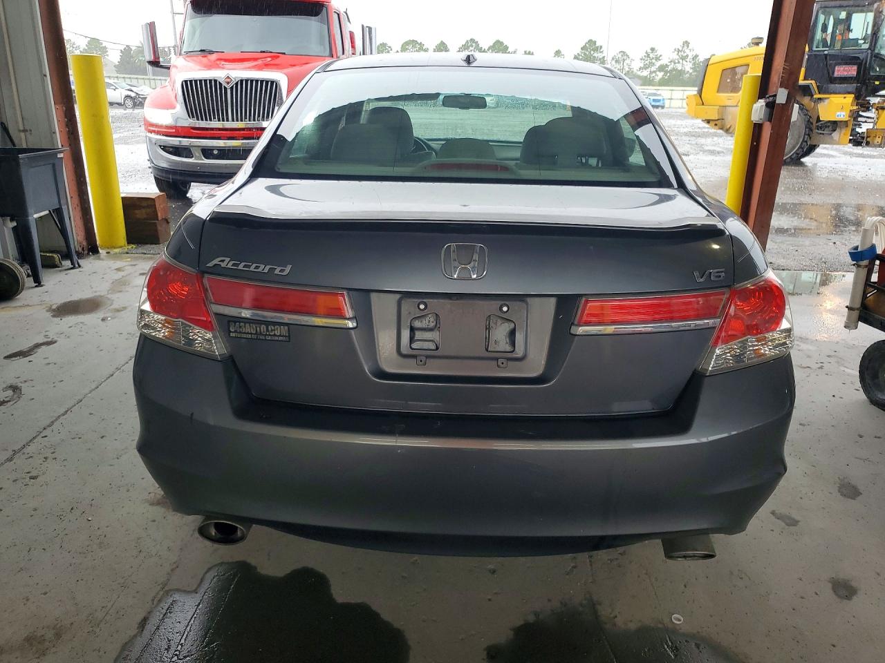 2012 Honda Accord Exl Gray vin: 1HGCP3F84CA020386