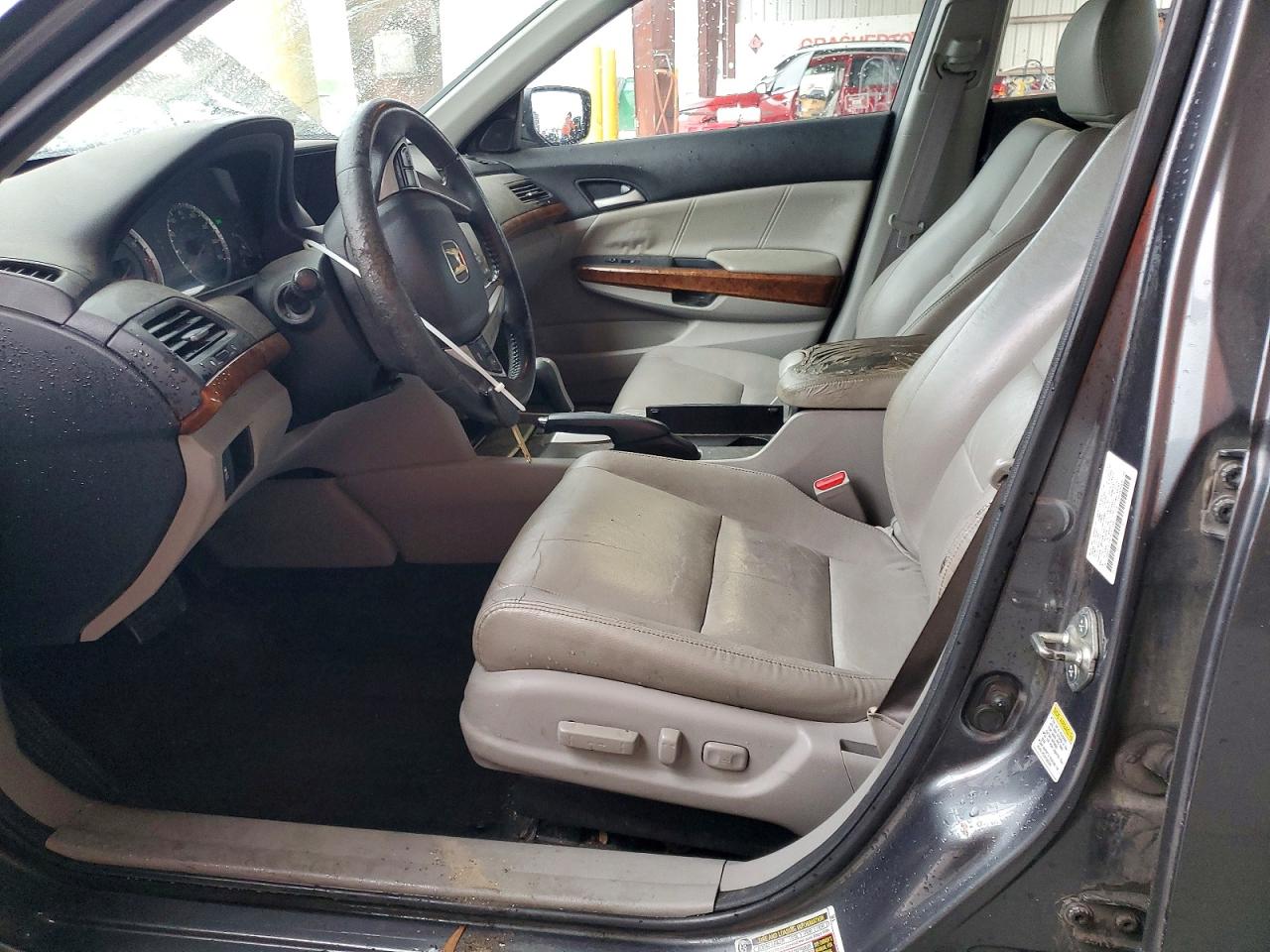 2012 Honda Accord Exl Gray vin: 1HGCP3F84CA020386