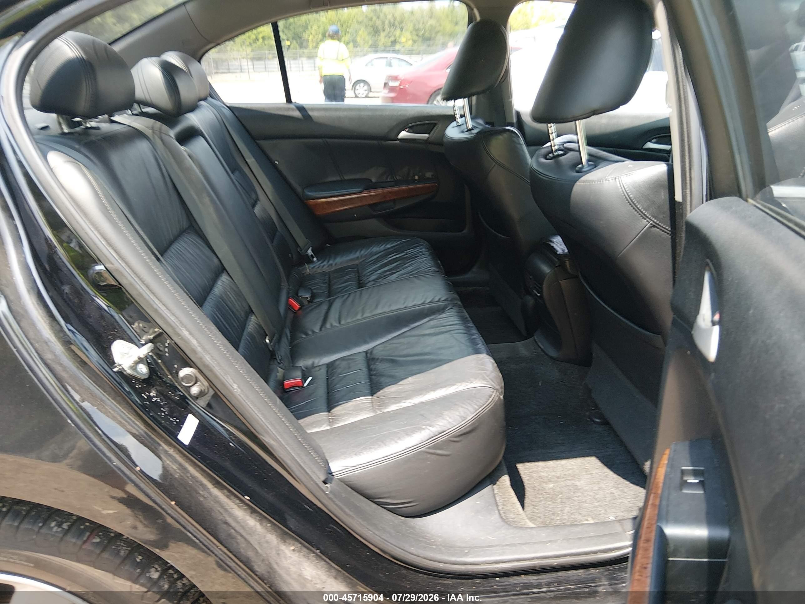 2012 Honda Accord 3.5 Ex-l Black vin: 1HGCP3F84CA021067