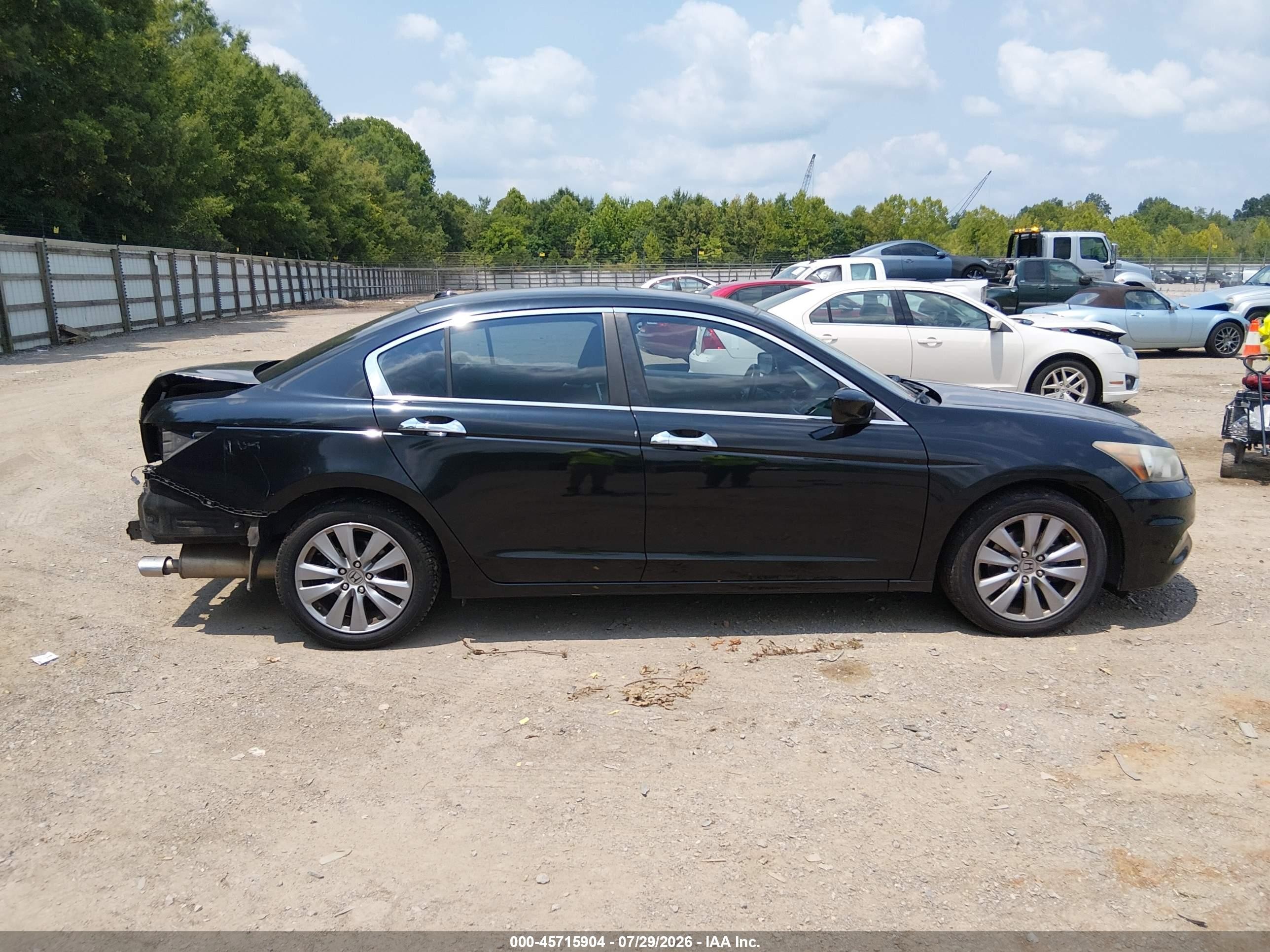 2012 Honda Accord 3.5 Ex-l Black vin: 1HGCP3F84CA021067