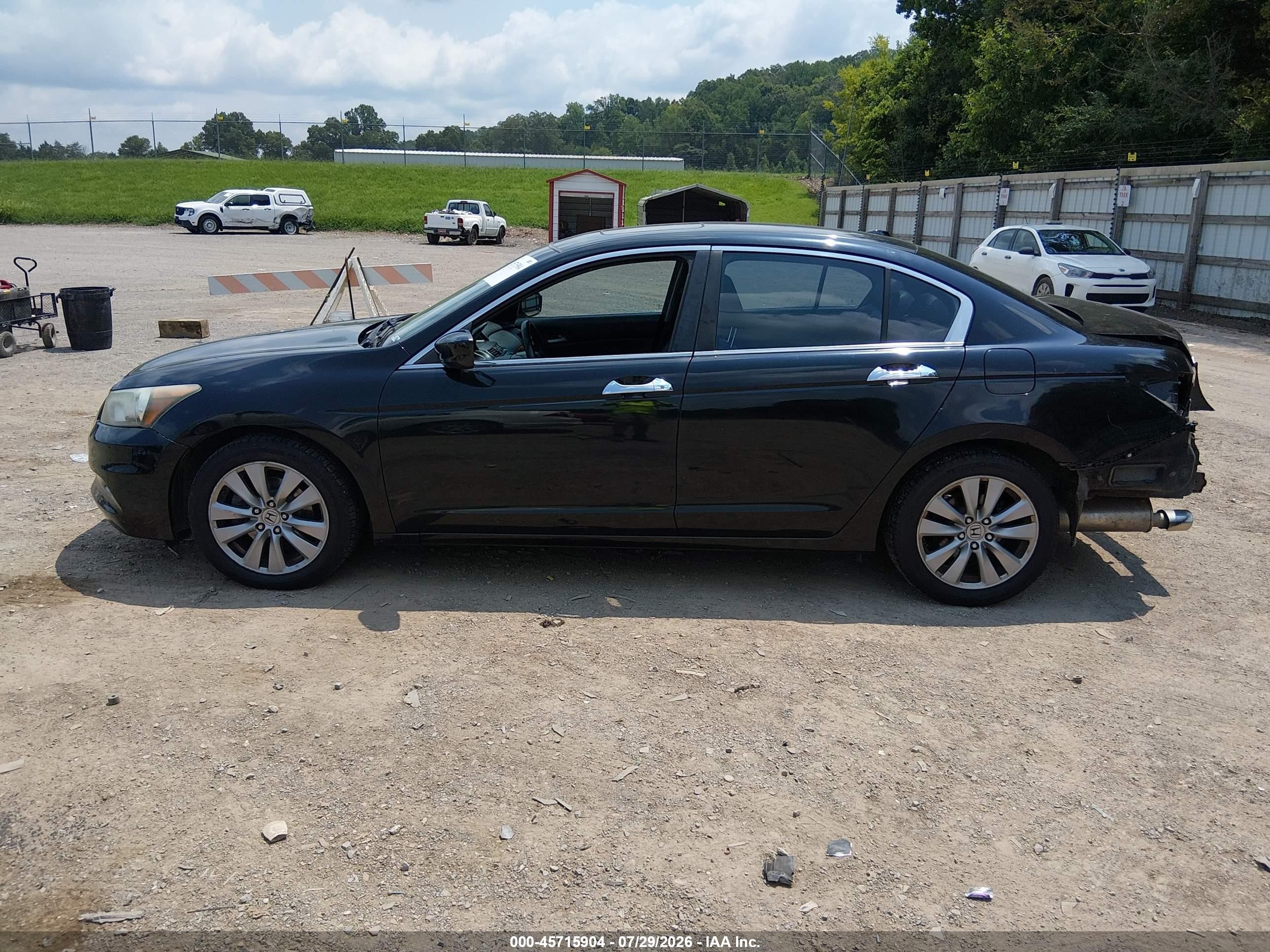 2012 Honda Accord 3.5 Ex-l Black vin: 1HGCP3F84CA021067