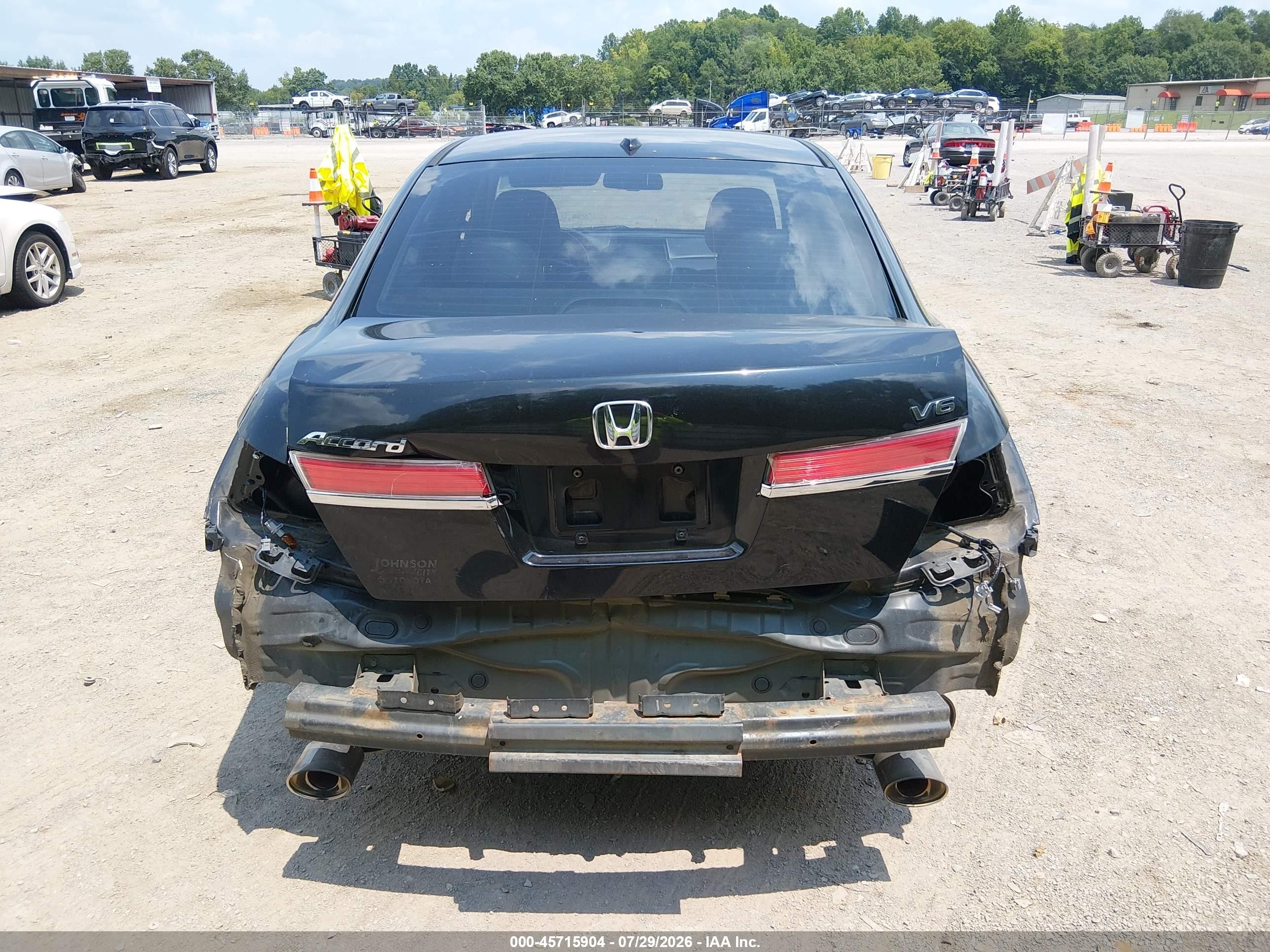2012 Honda Accord 3.5 Ex-l Black vin: 1HGCP3F84CA021067