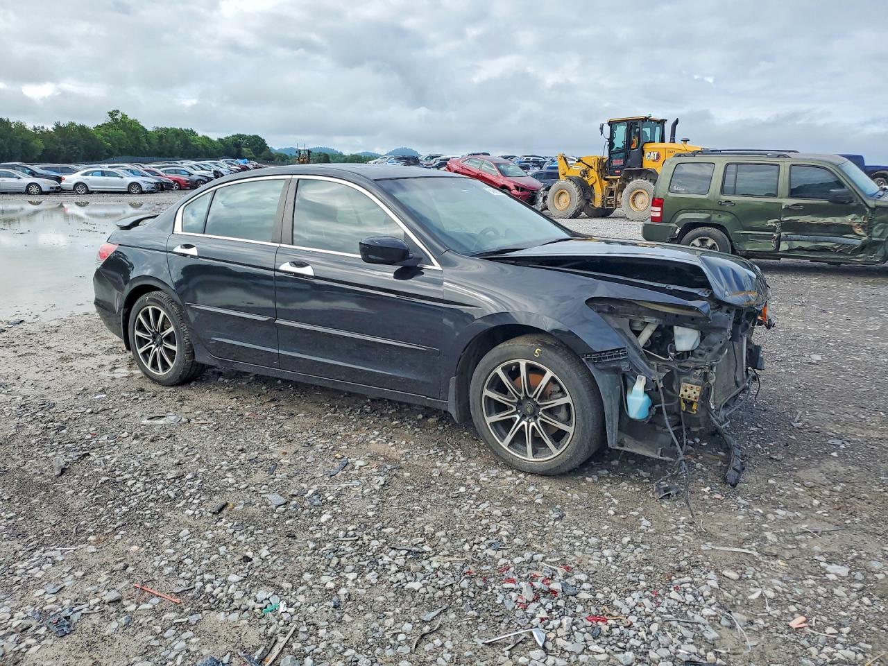 2012 Honda Accord Exl Черный vin: 1HGCP3F84CA023949