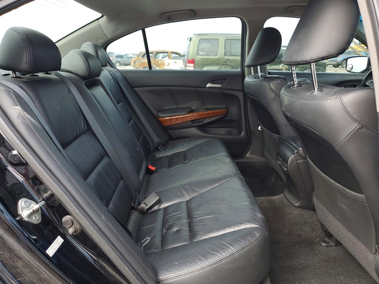 2012 Honda Accord Exl Черный vin: 1HGCP3F84CA023949