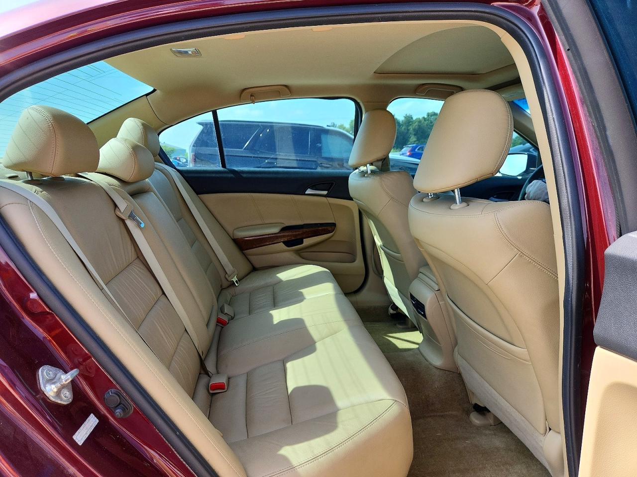 2012 Honda Accord Exl Burgundy vin: 1HGCP3F84CA027290