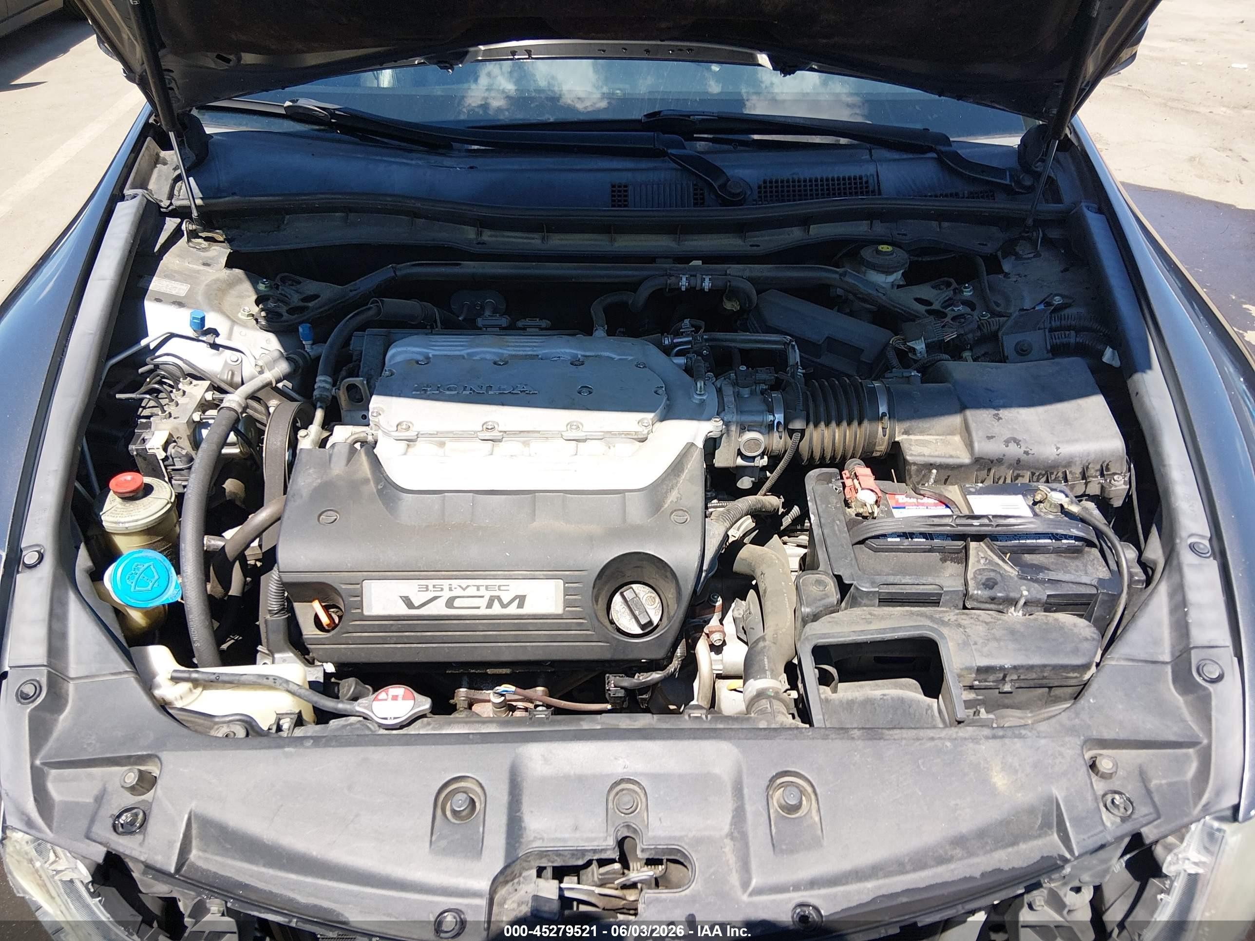 2012 Honda Accord 3.5 Ex-l Серый vin: 1HGCP3F84CA027953