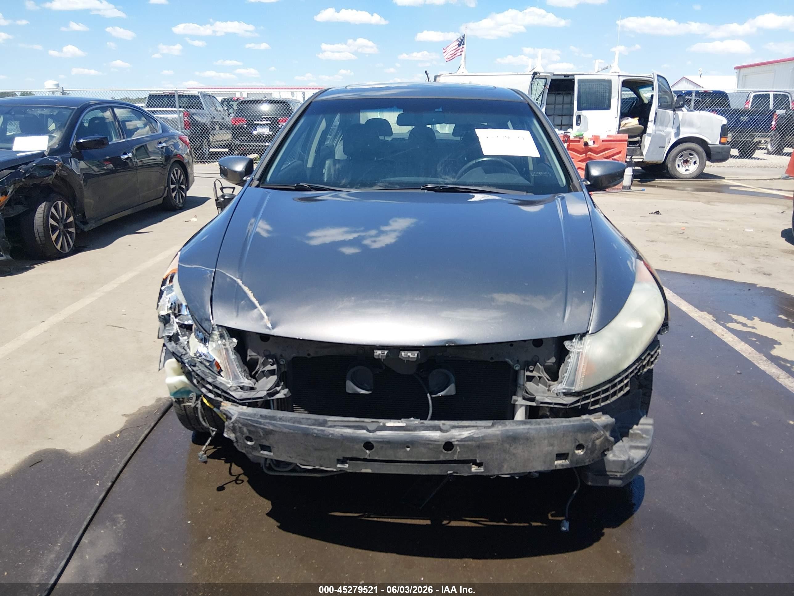 2012 Honda Accord 3.5 Ex-l Серый vin: 1HGCP3F84CA027953