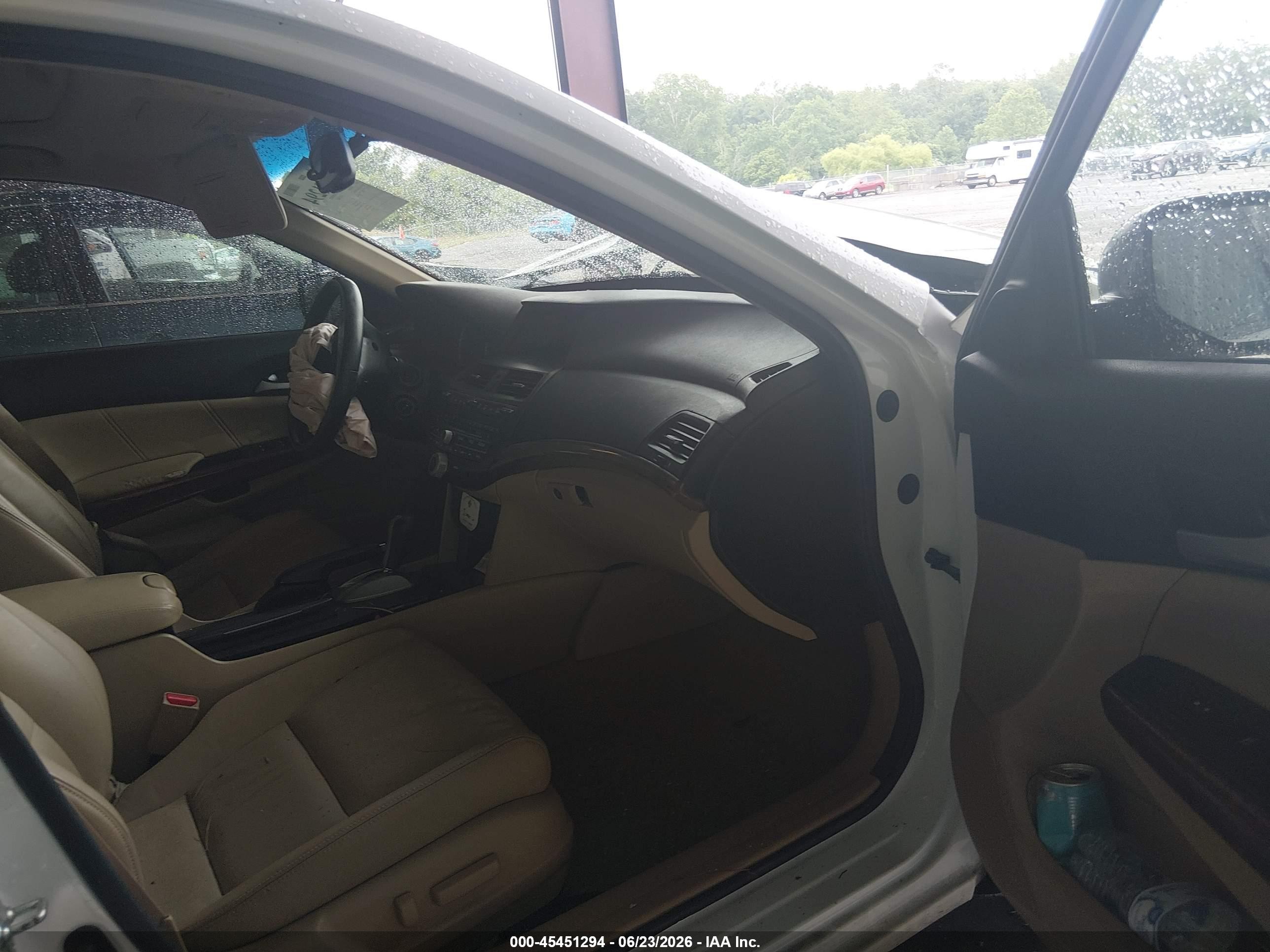 2012 Honda Accord 3.5 Ex-l Белый vin: 1HGCP3F84CA037298