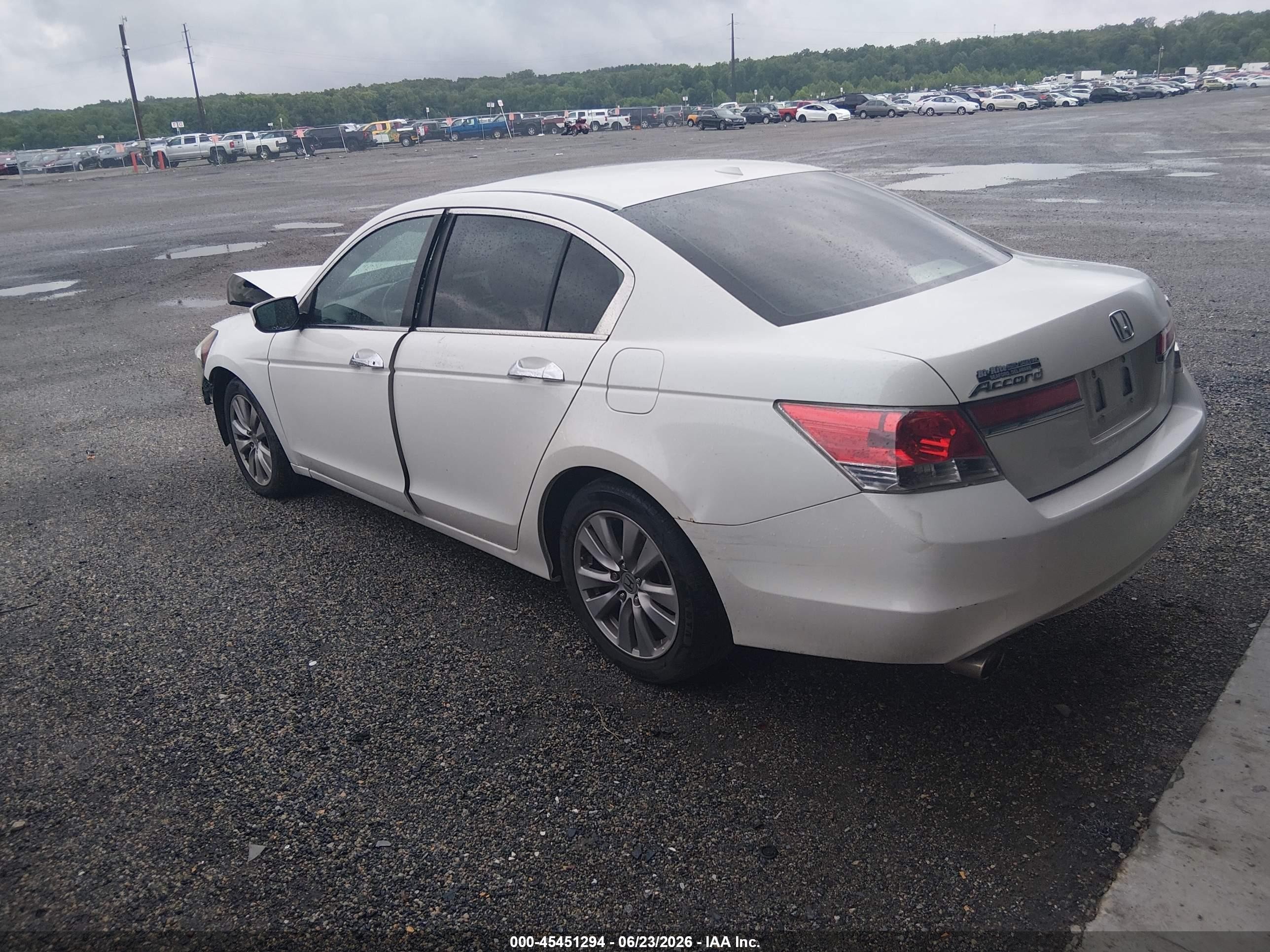 2012 Honda Accord 3.5 Ex-l Белый vin: 1HGCP3F84CA037298