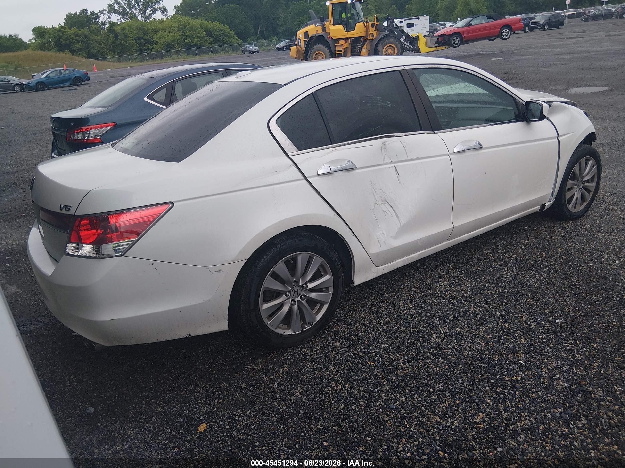 2012 Honda Accord 3.5 Ex-l Белый vin: 1HGCP3F84CA037298