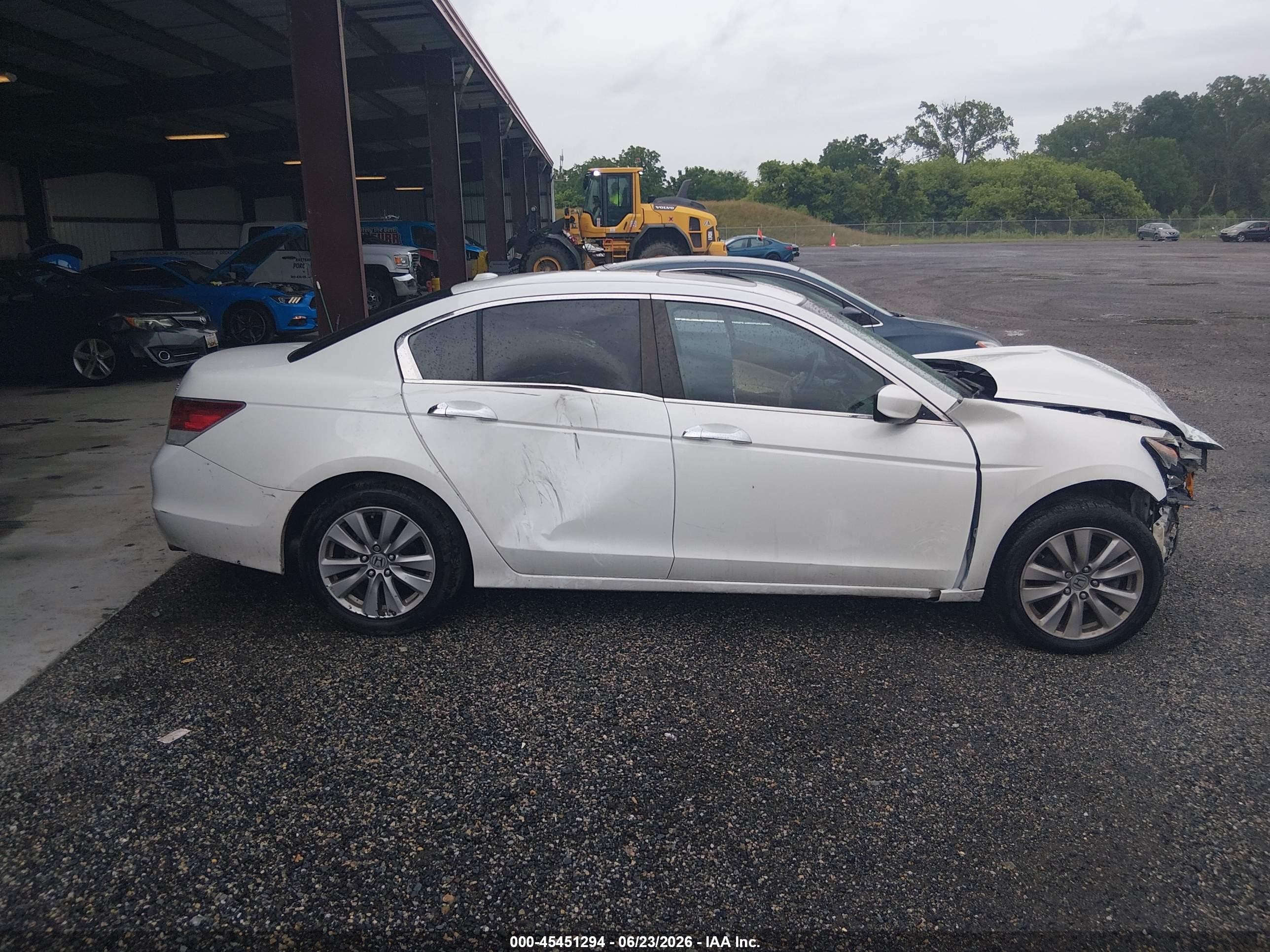 2012 Honda Accord 3.5 Ex-l Белый vin: 1HGCP3F84CA037298