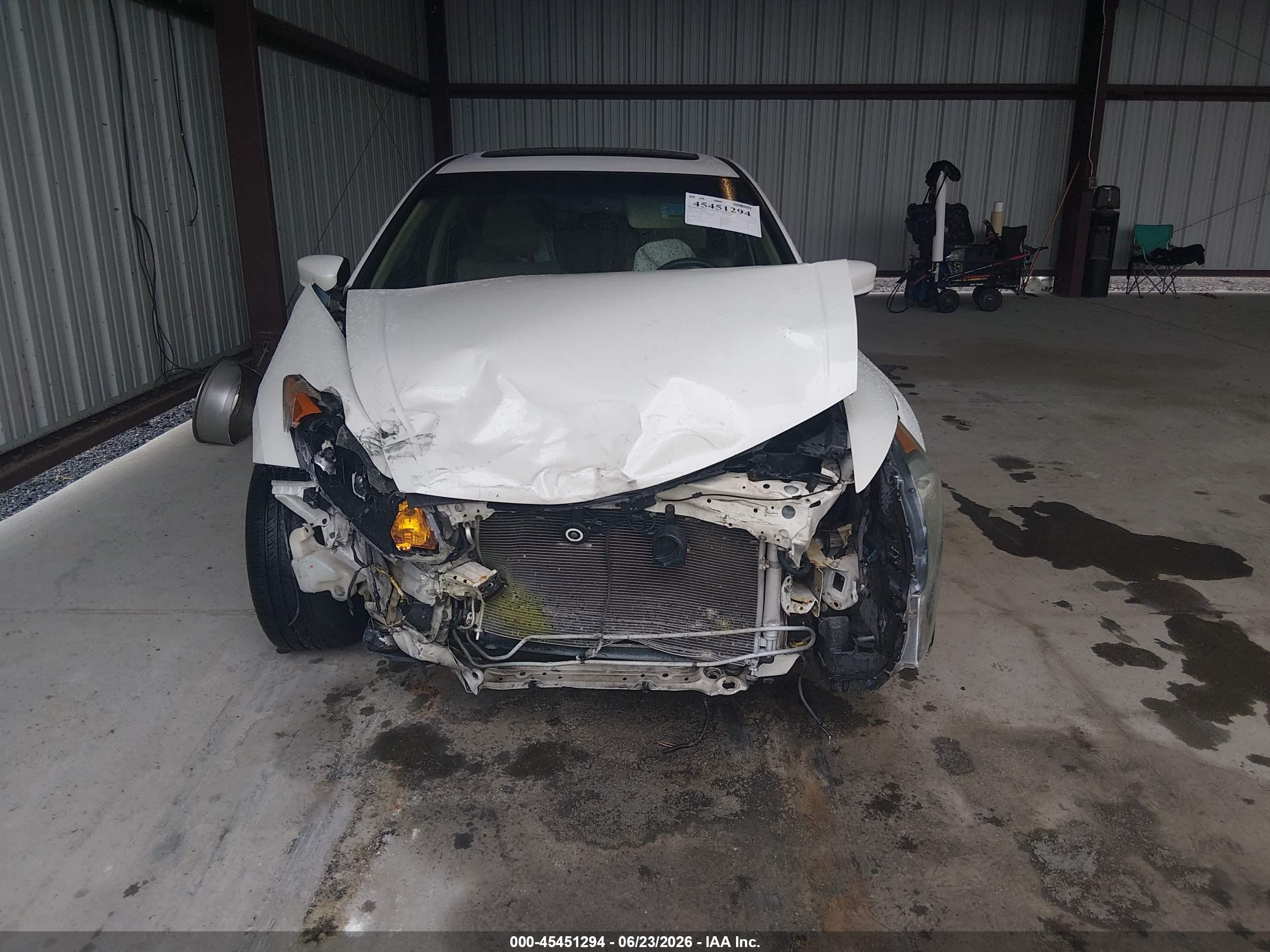2012 Honda Accord 3.5 Ex-l Белый vin: 1HGCP3F84CA037298