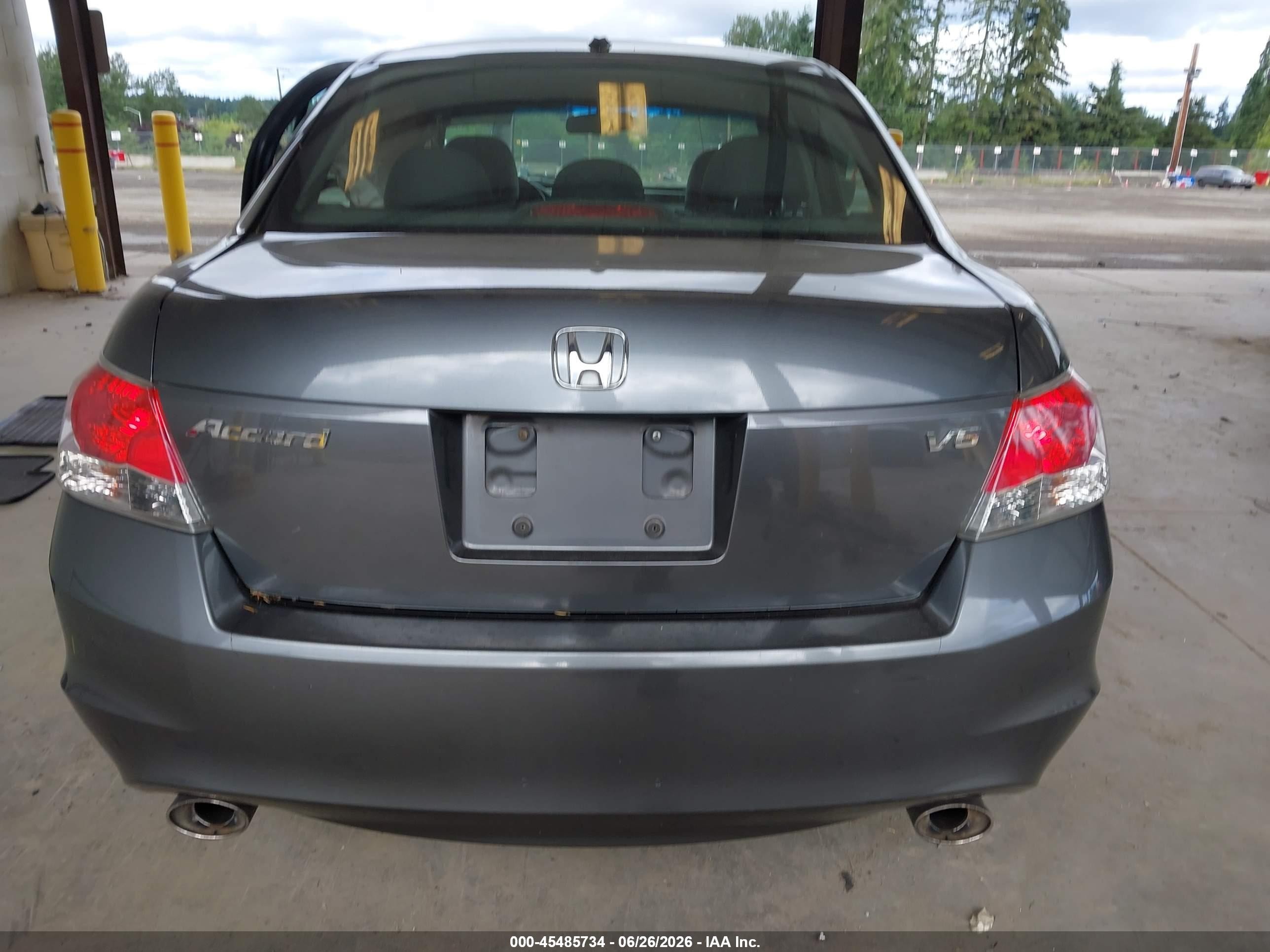 2010 Honda Accord 3.5 Ex-l Gray vin: 1HGCP3F85AA000614