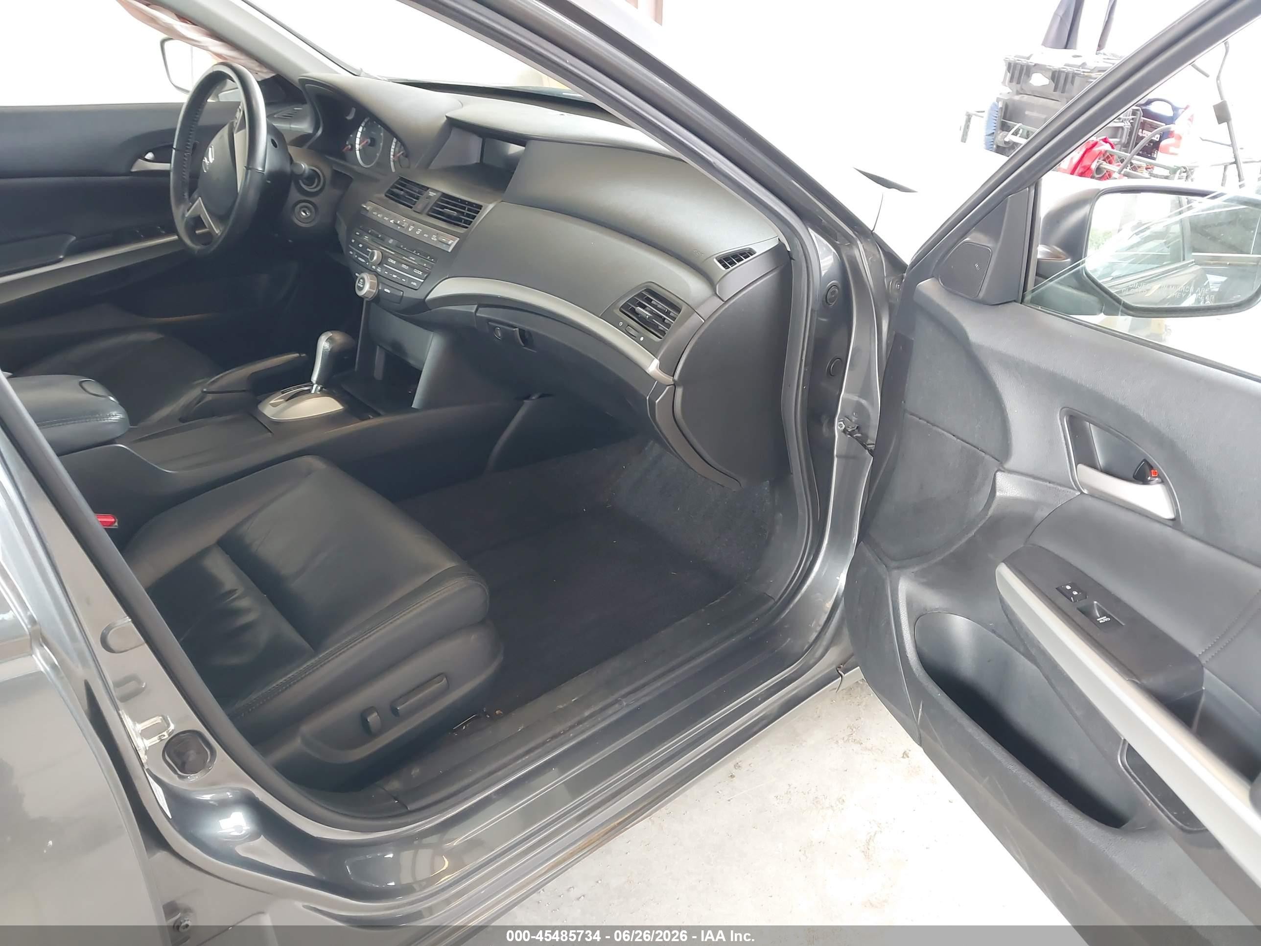 2010 Honda Accord 3.5 Ex-l Gray vin: 1HGCP3F85AA000614