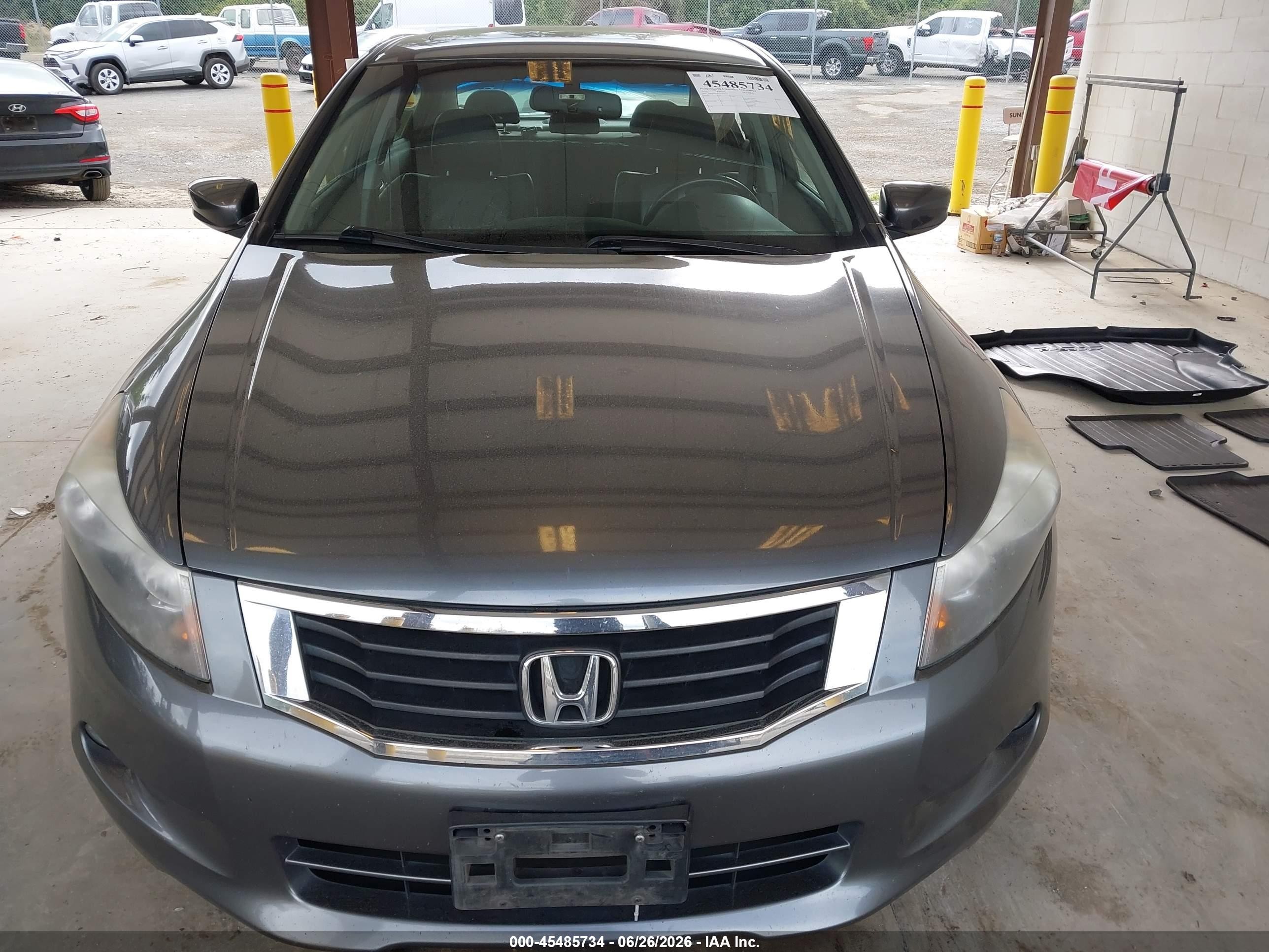 2010 Honda Accord 3.5 Ex-l Gray vin: 1HGCP3F85AA000614