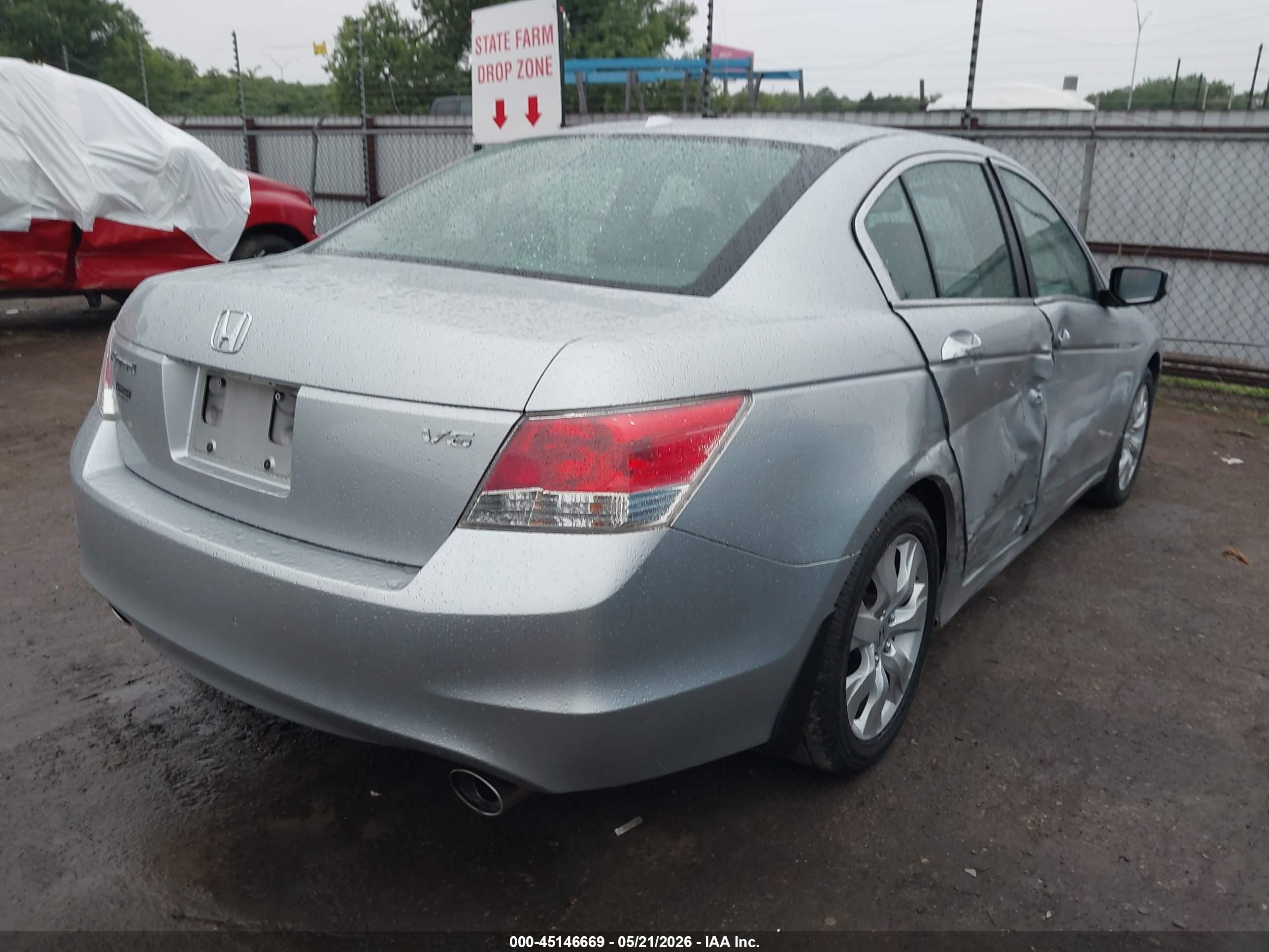 2010 Honda Accord 3.5 Ex-l Silver vin: 1HGCP3F85AA003237