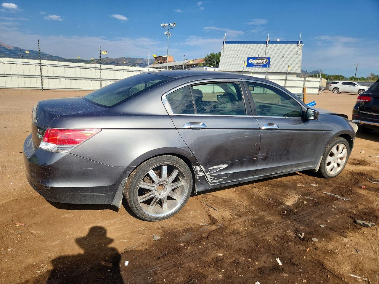 2010 Honda Accord Exl Gray vin: 1HGCP3F85AA013640