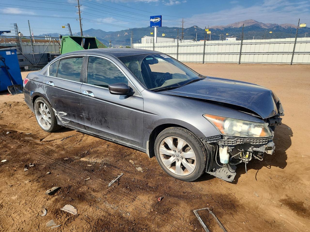 2010 Honda Accord Exl Gray vin: 1HGCP3F85AA013640