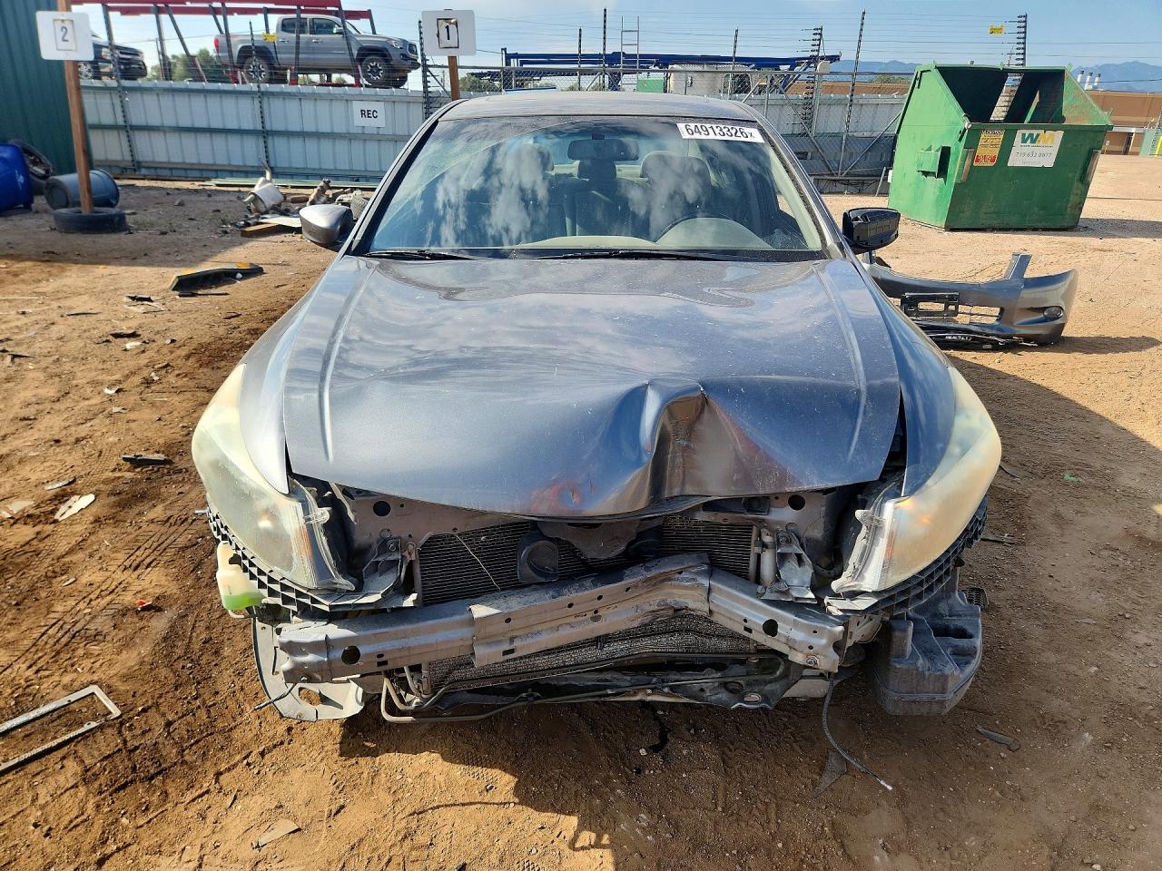 2010 Honda Accord Exl Gray vin: 1HGCP3F85AA013640