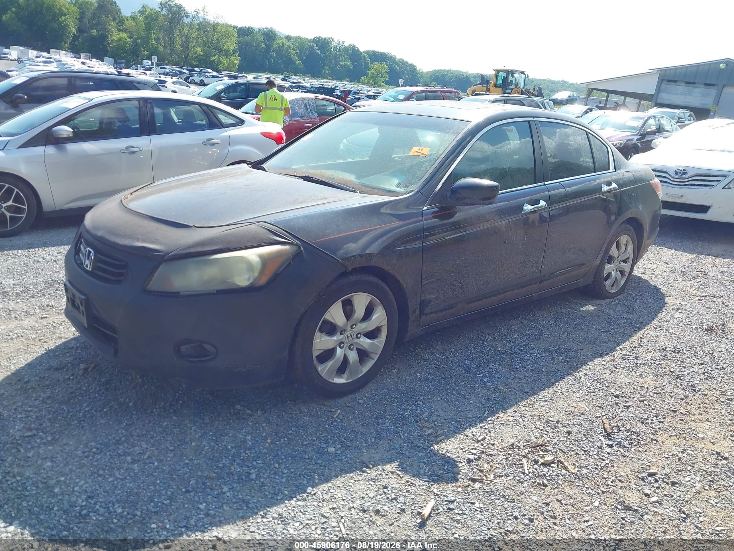 2010 Honda Accord 3.5 Ex-l Black vin: 1HGCP3F85AA015159