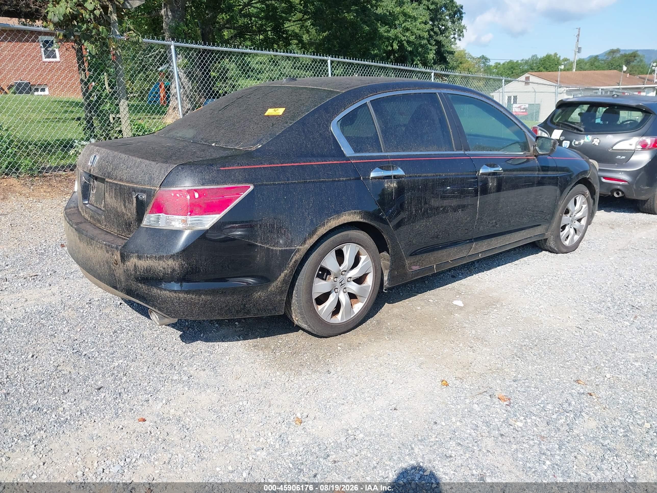2010 Honda Accord 3.5 Ex-l Black vin: 1HGCP3F85AA015159