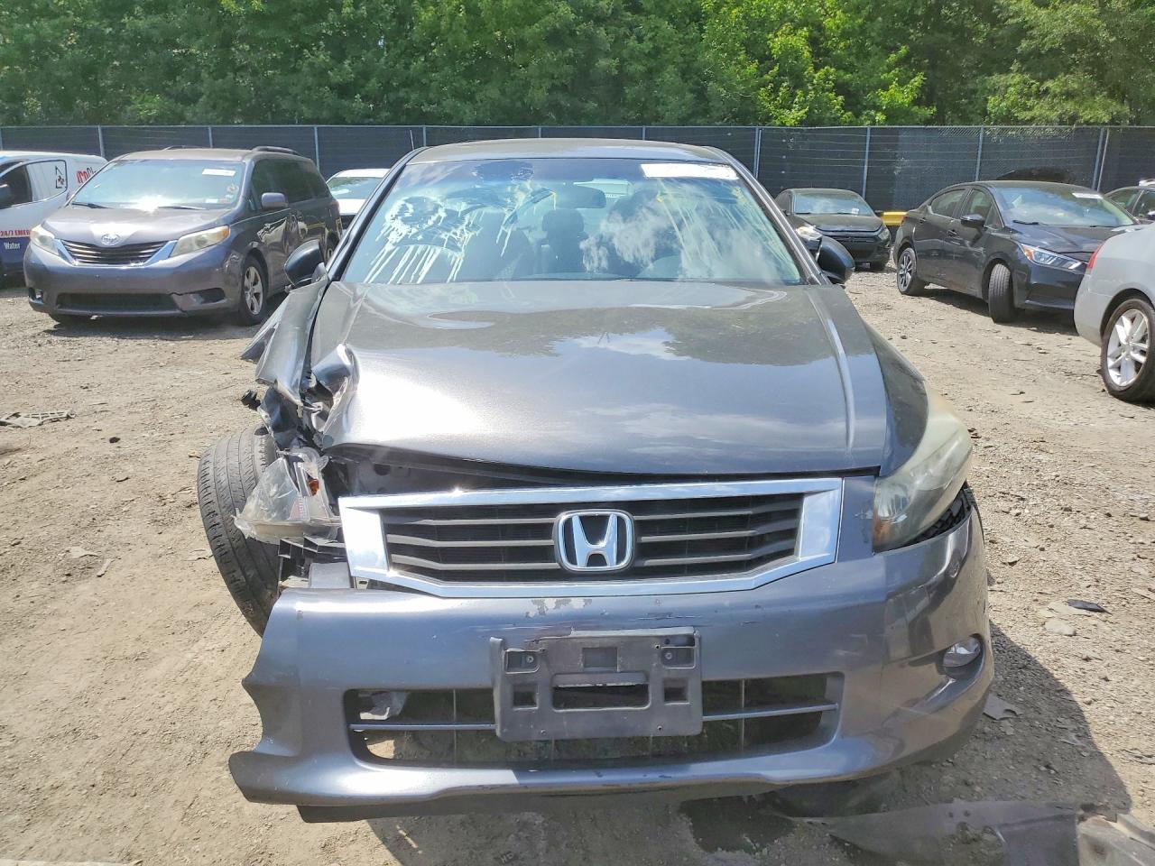 2010 Honda Accord Exl Gray vin: 1HGCP3F85AA019826