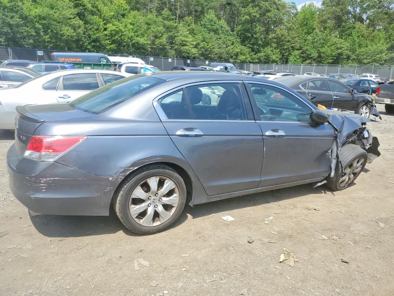 2010 Honda Accord Exl Gray vin: 1HGCP3F85AA019826