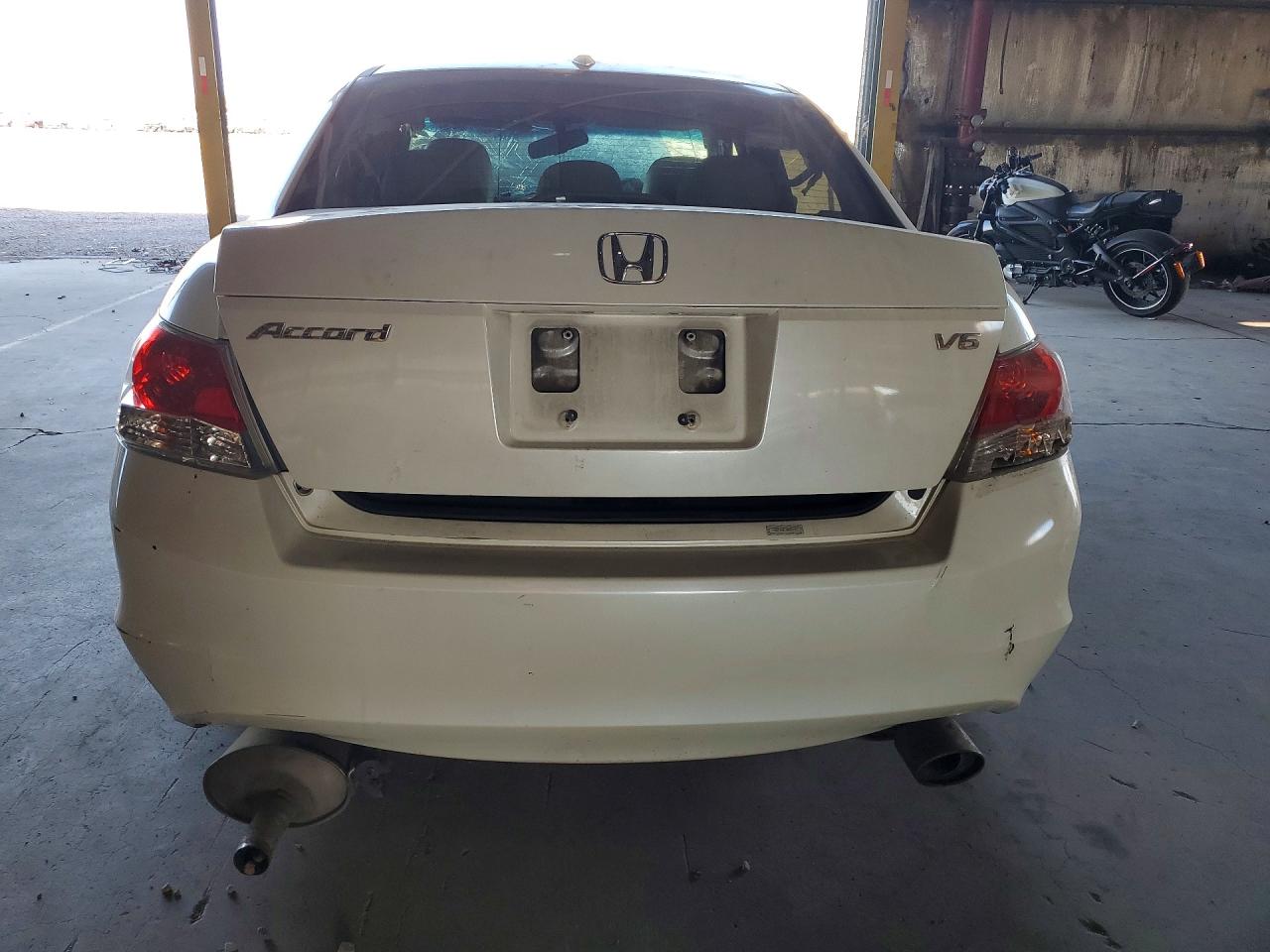 2010 Honda Accord Exl White vin: 1HGCP3F85AA026758