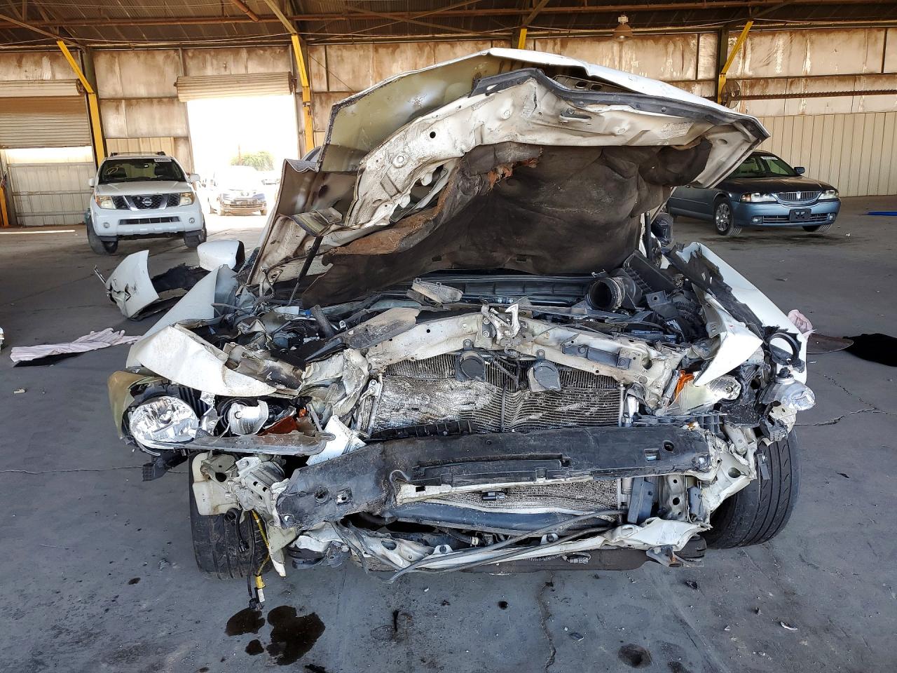 2010 Honda Accord Exl White vin: 1HGCP3F85AA026758