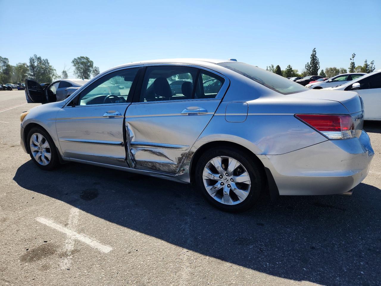 2010 Honda Accord Exl Silver vin: 1HGCP3F85AA030079