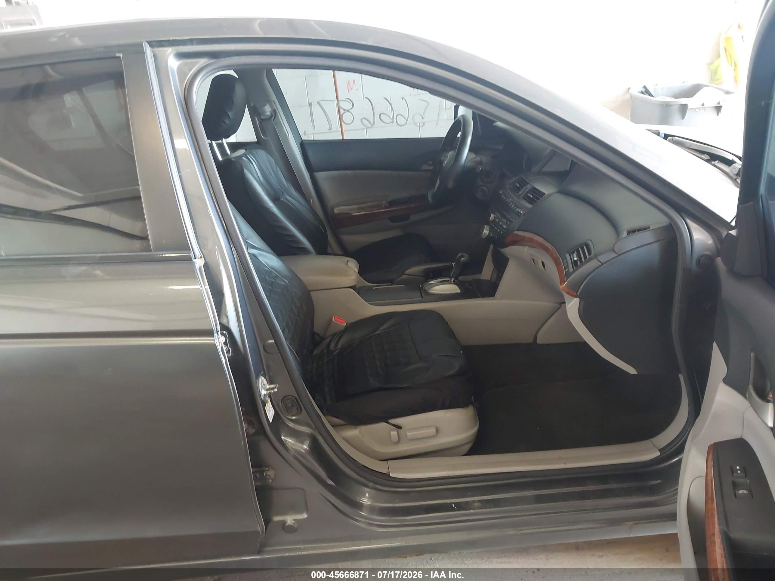 2011 Honda Accord 3.5 Ex-l Серый vin: 1HGCP3F85BA004387
