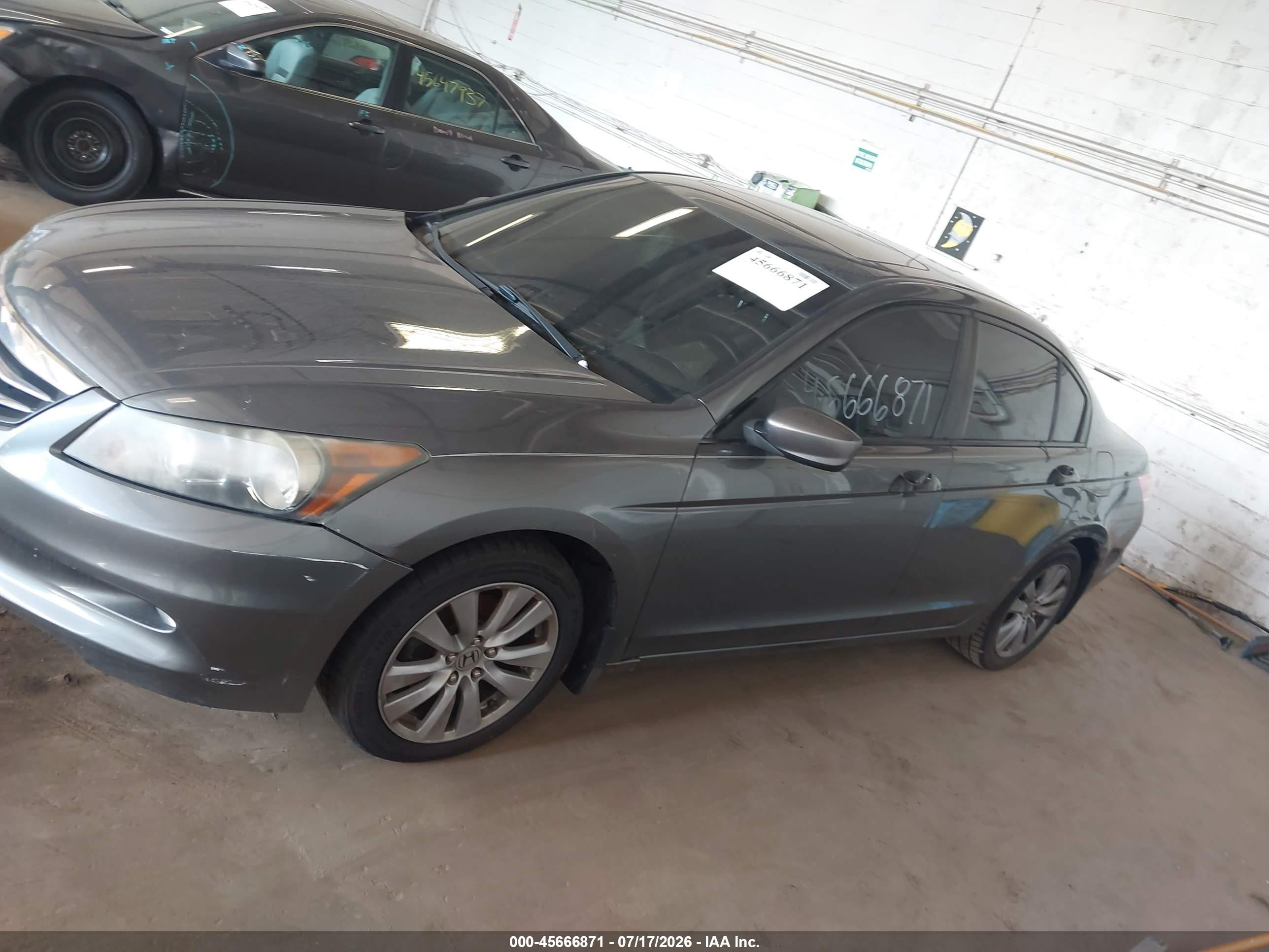 2011 Honda Accord 3.5 Ex-l Серый vin: 1HGCP3F85BA004387