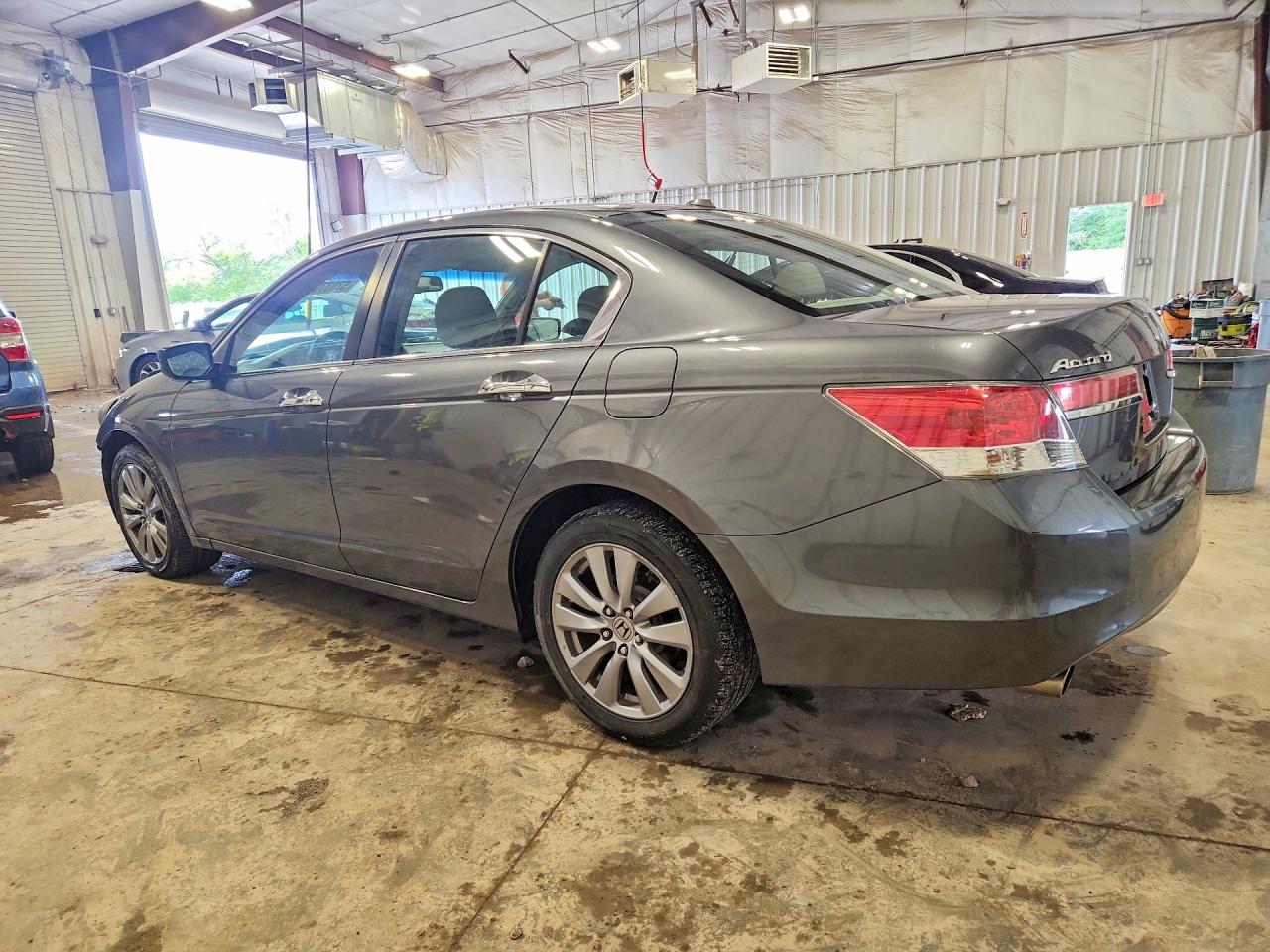 2011 Honda Accord Exl Gray vin: 1HGCP3F85BA005586