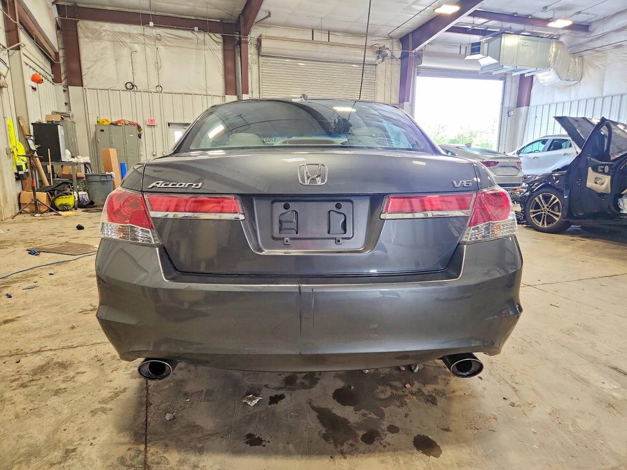 2011 Honda Accord Exl Gray vin: 1HGCP3F85BA005586