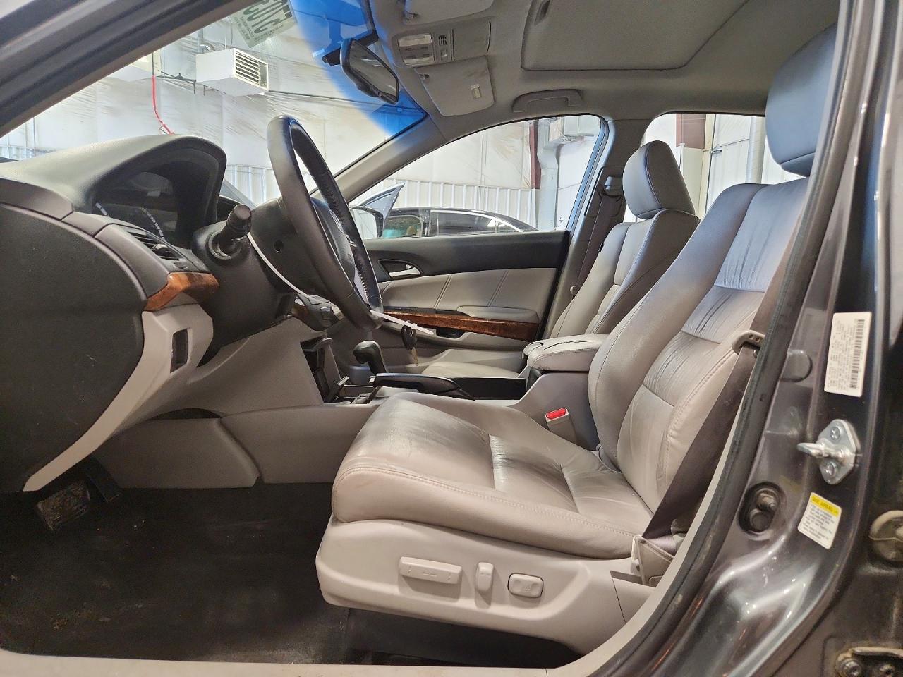 2011 Honda Accord Exl Gray vin: 1HGCP3F85BA005586