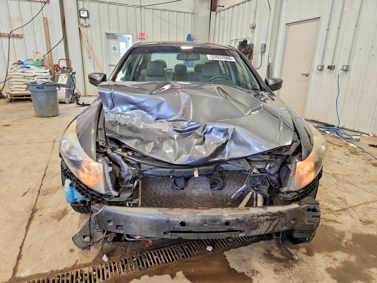 2011 Honda Accord Exl Gray vin: 1HGCP3F85BA005586