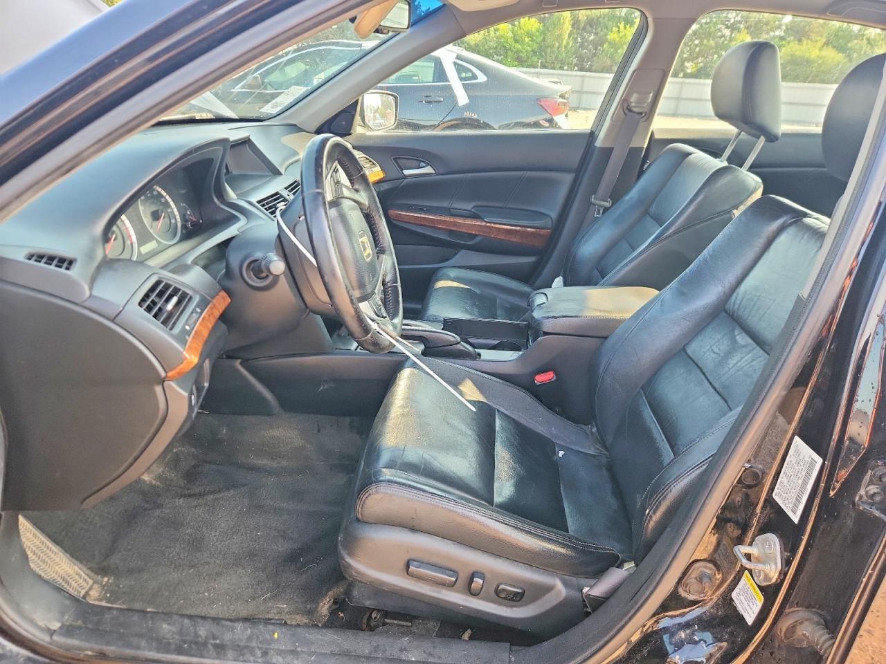 2011 Honda Accord Exl Black vin: 1HGCP3F85BA008956