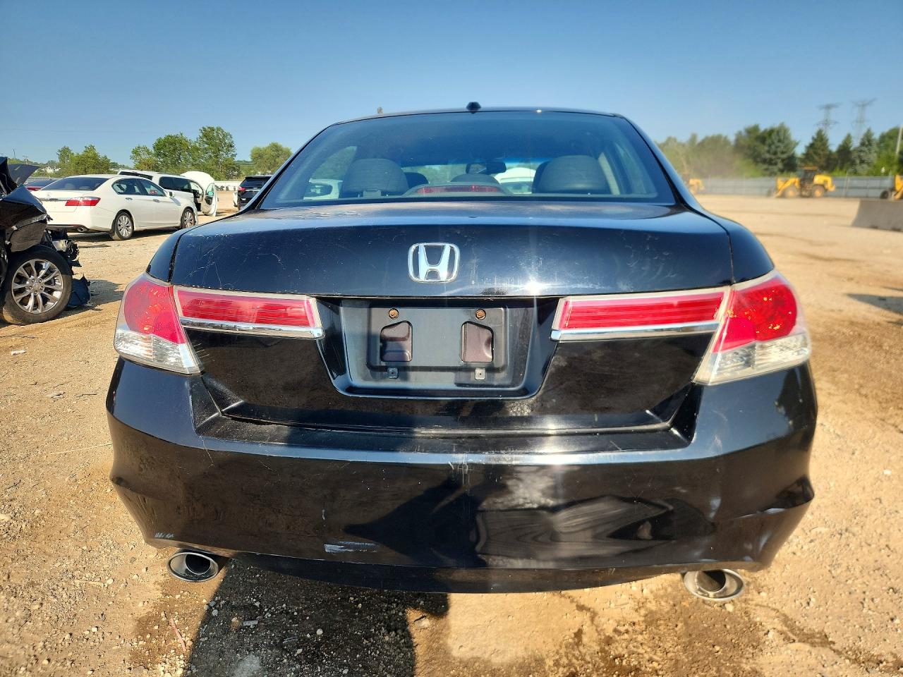 2011 Honda Accord Exl Black vin: 1HGCP3F85BA008956