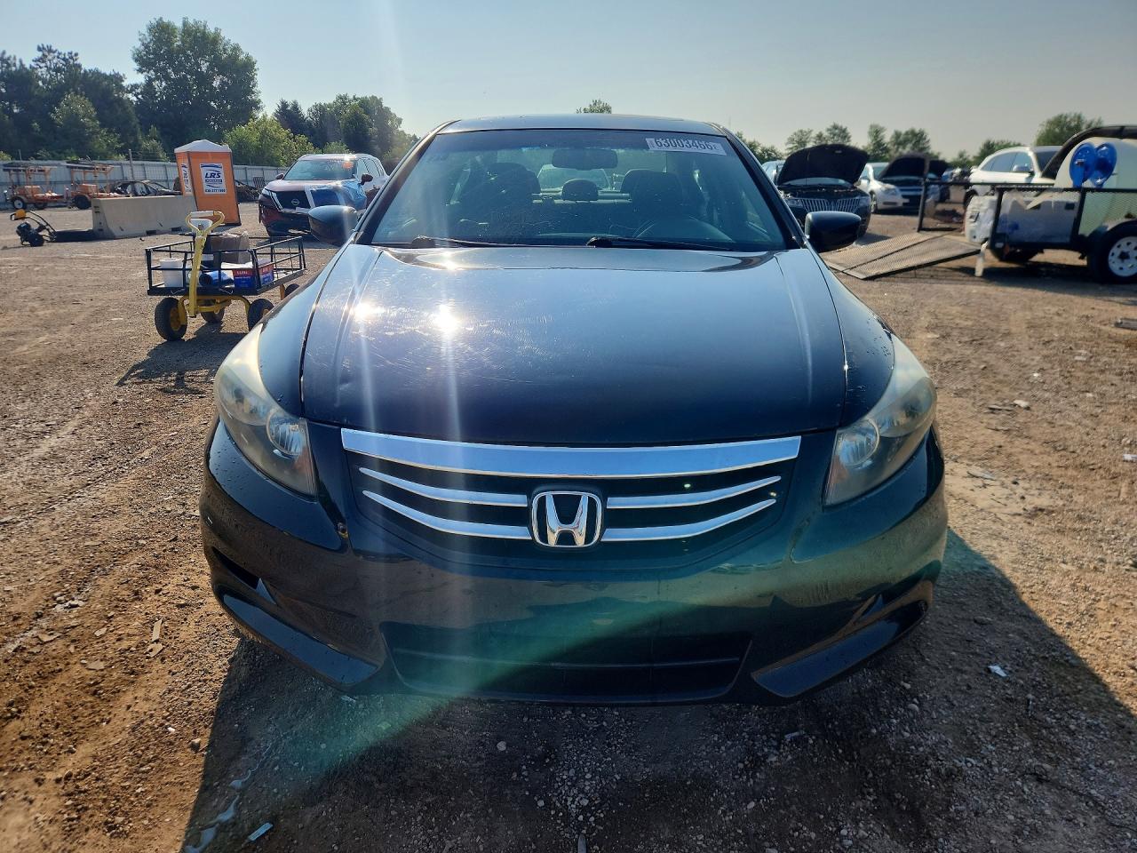 2011 Honda Accord Exl Black vin: 1HGCP3F85BA008956