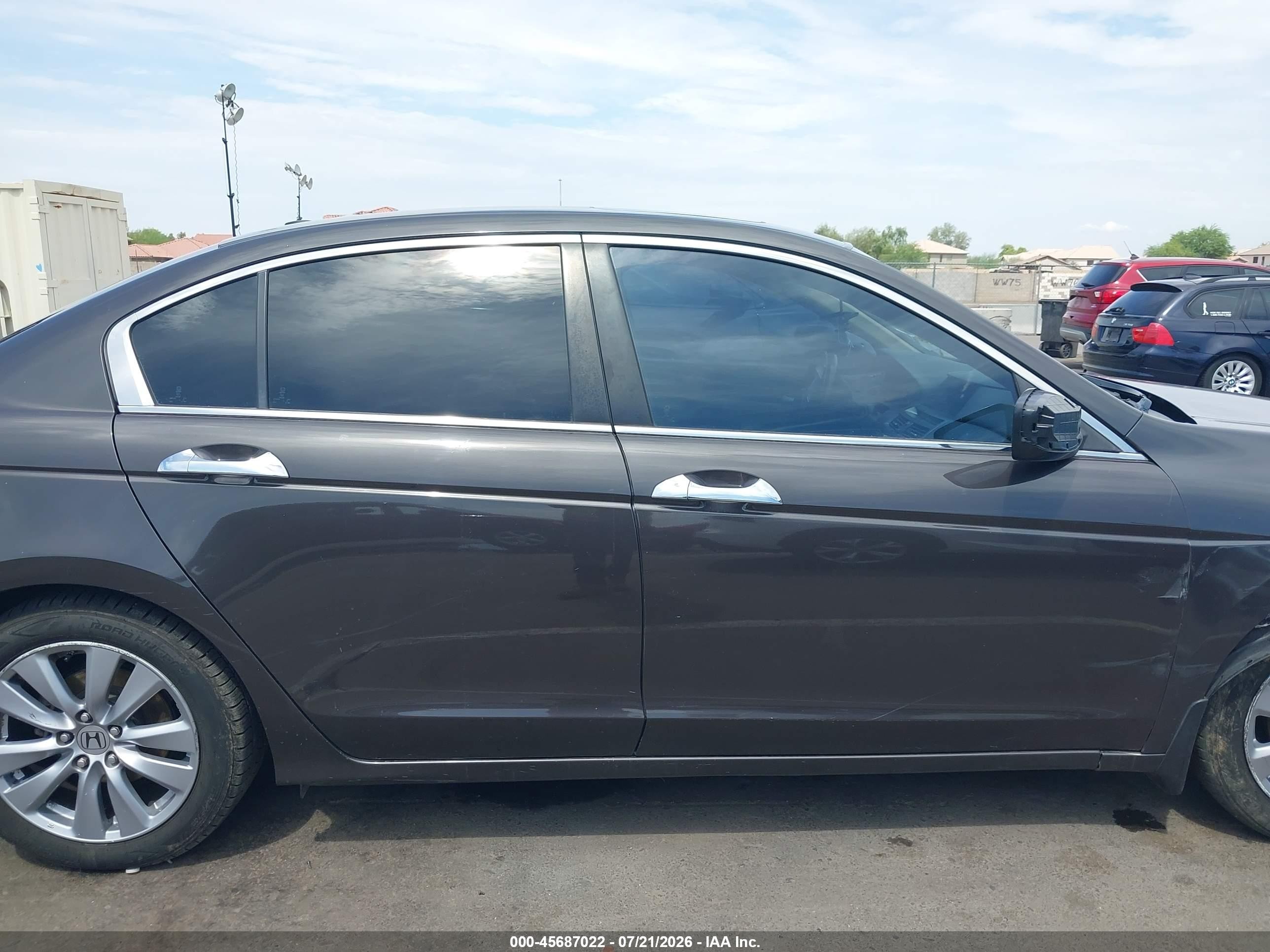 2011 Honda Accord 3.5 Ex-l Серый vin: 1HGCP3F85BA010514