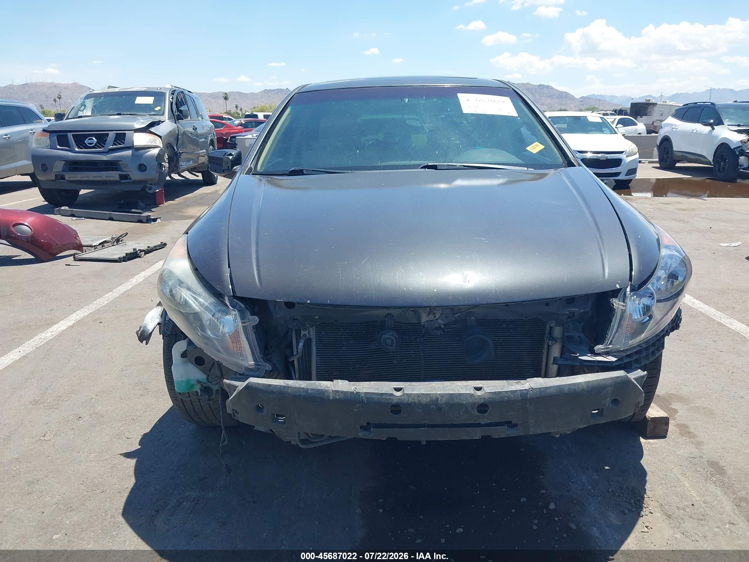 2011 Honda Accord 3.5 Ex-l Серый vin: 1HGCP3F85BA010514