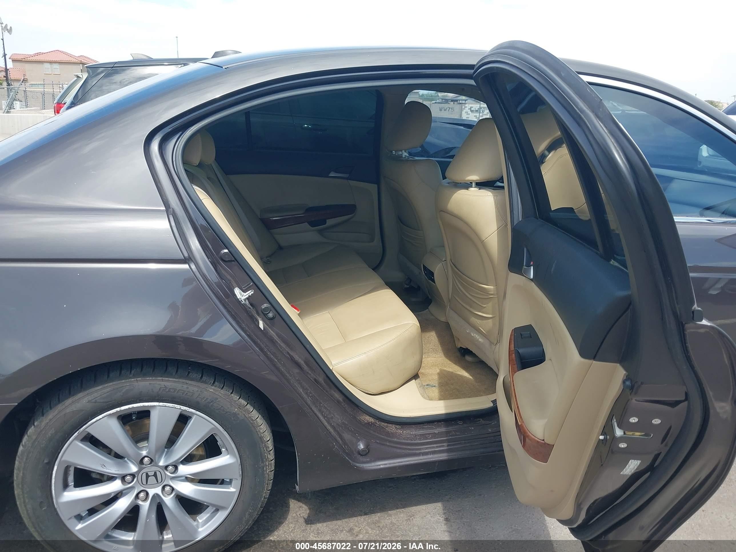 2011 Honda Accord 3.5 Ex-l Серый vin: 1HGCP3F85BA010514