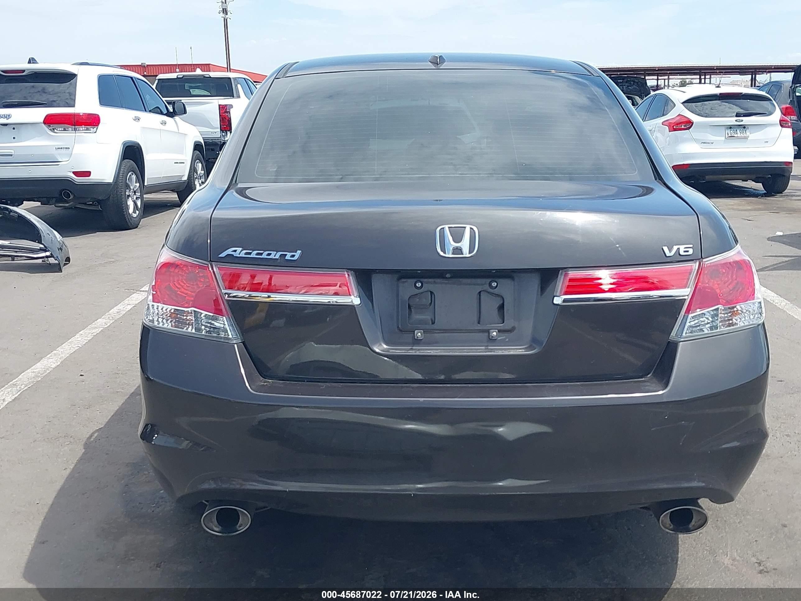 2011 Honda Accord 3.5 Ex-l Серый vin: 1HGCP3F85BA010514