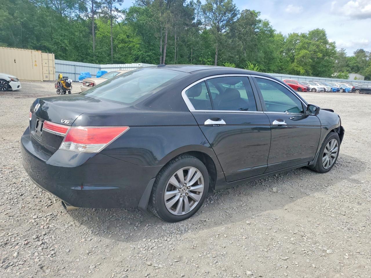 2011 Honda Accord Exl Black vin: 1HGCP3F85BA015468