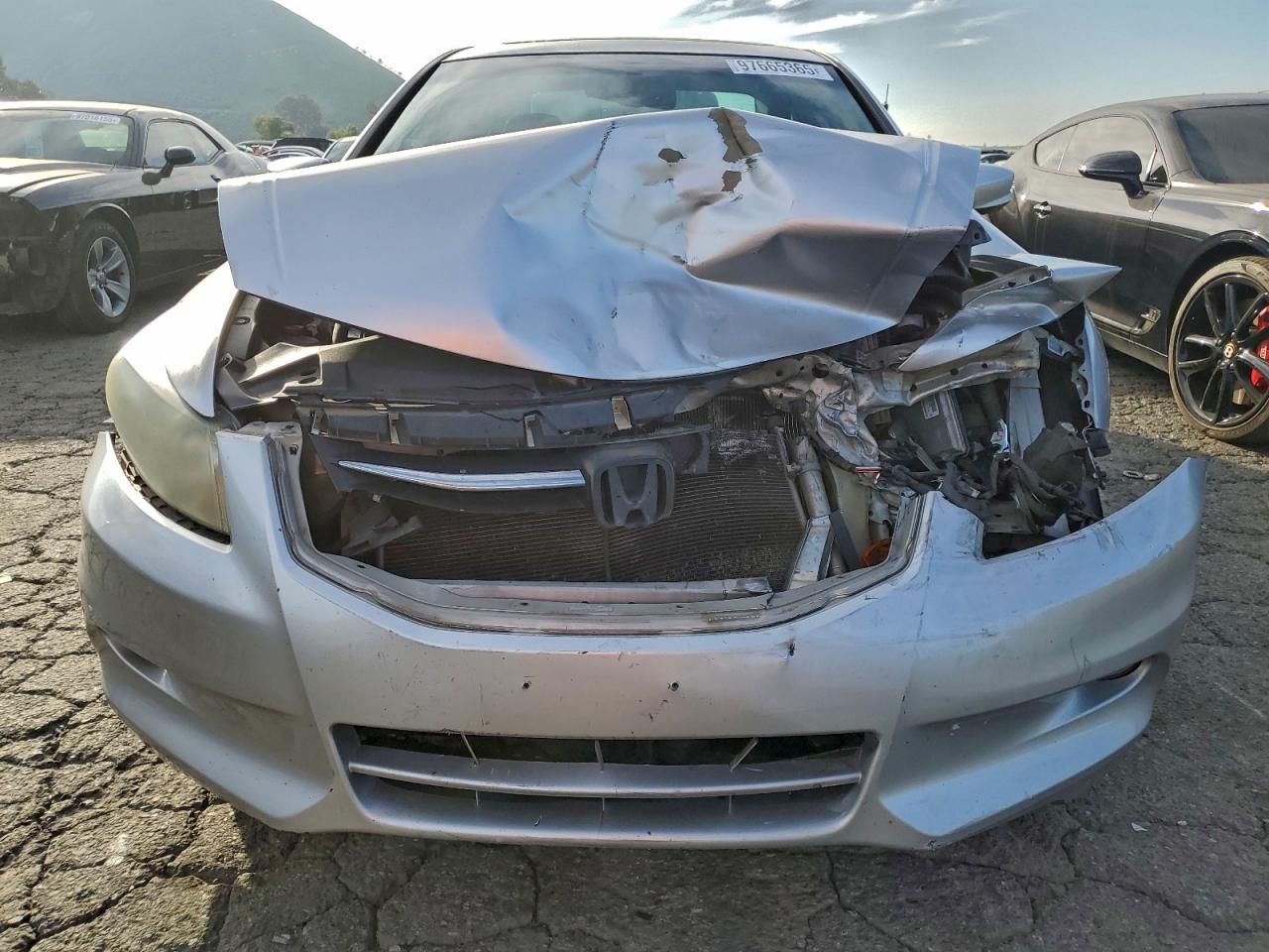 2011 Honda Accord Exl Silver vin: 1HGCP3F85BA015924